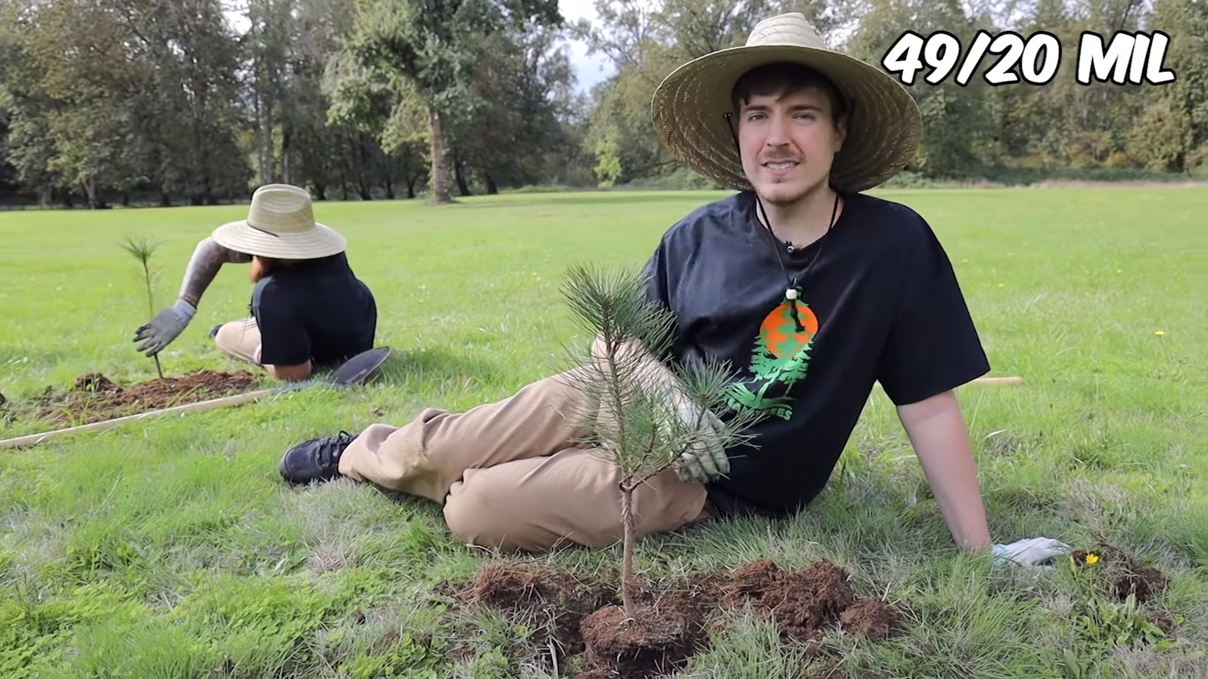Los youtubers quieren plantar 20 millones de árboles contra el cambio climático... pero no es tan fácil