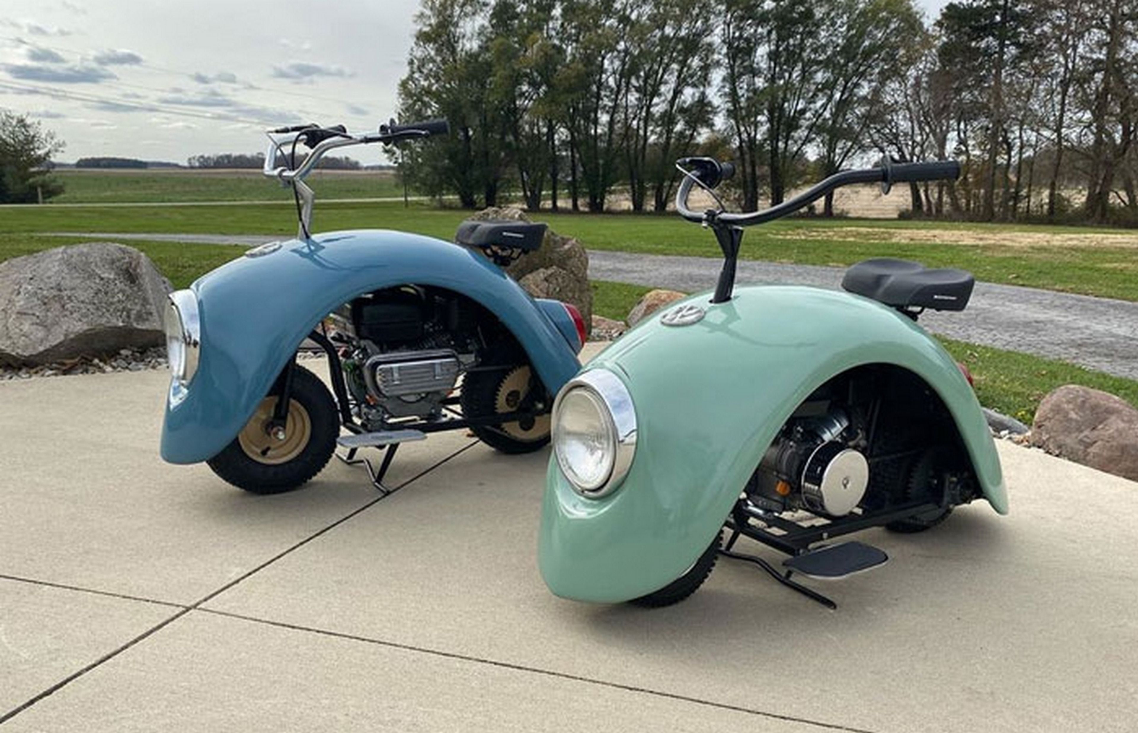 Cómo convertir un Volskwagen Escarabajo en dos originales minimotos