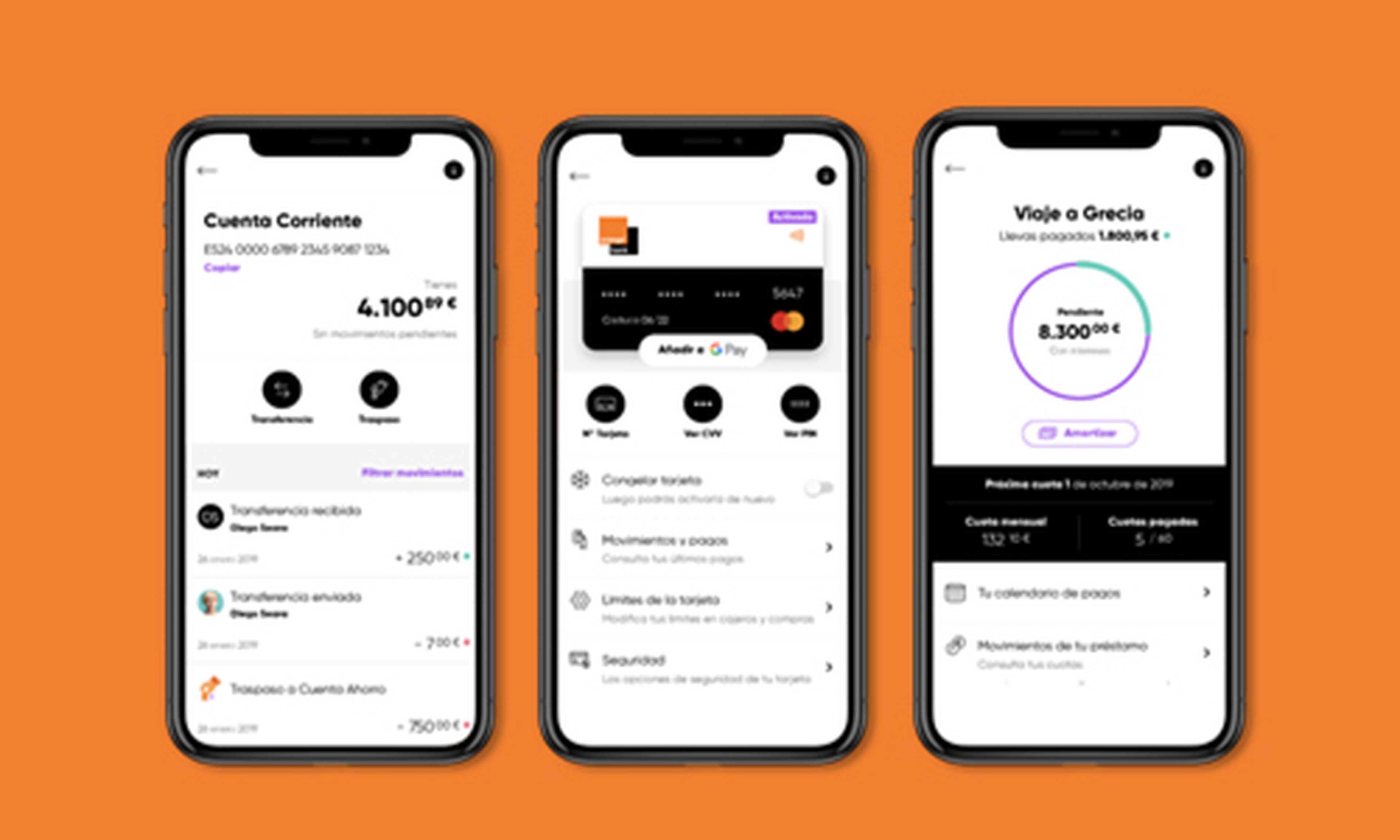 Orange Bank app
