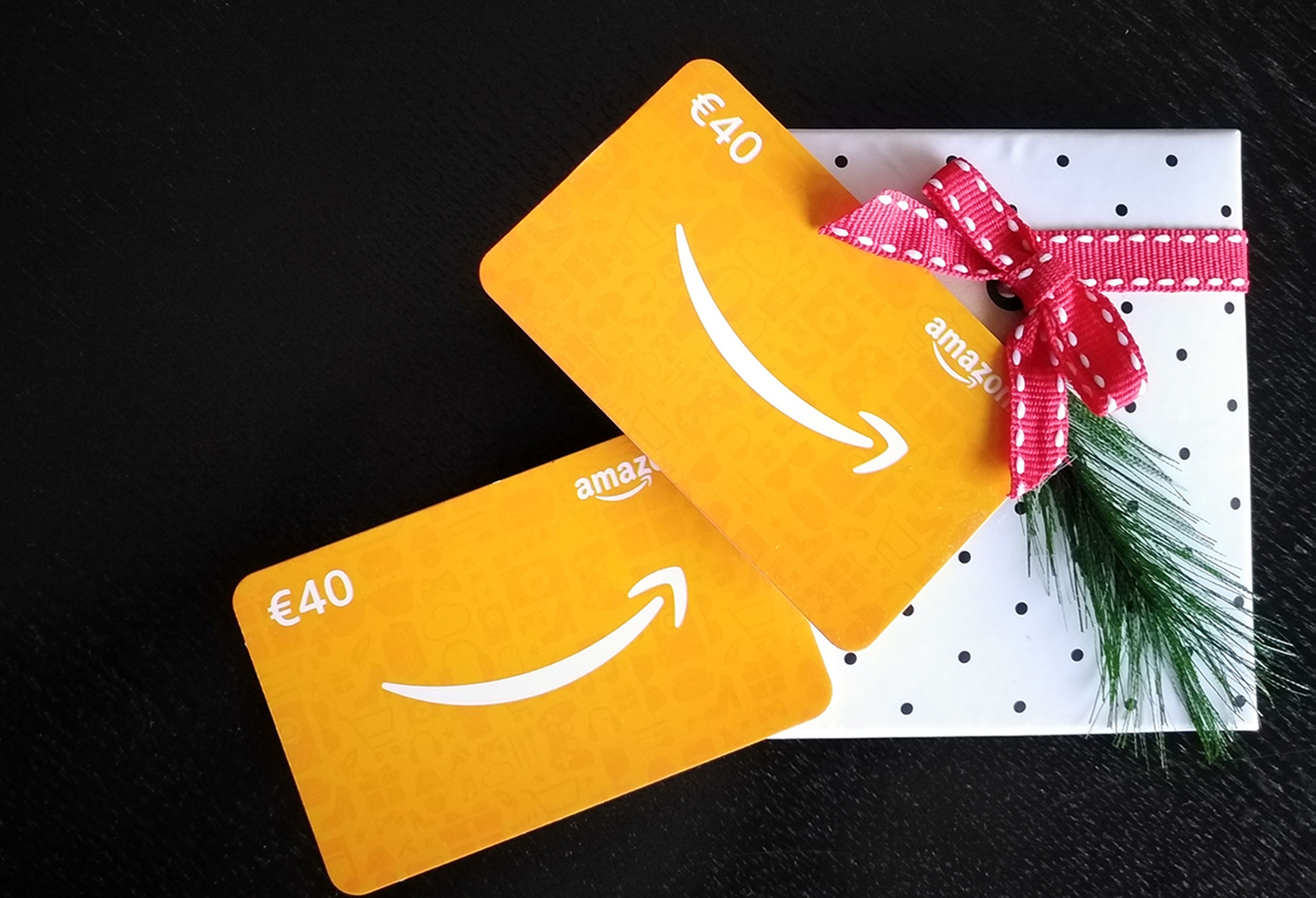 Cheque regalo de Amazon Navidad