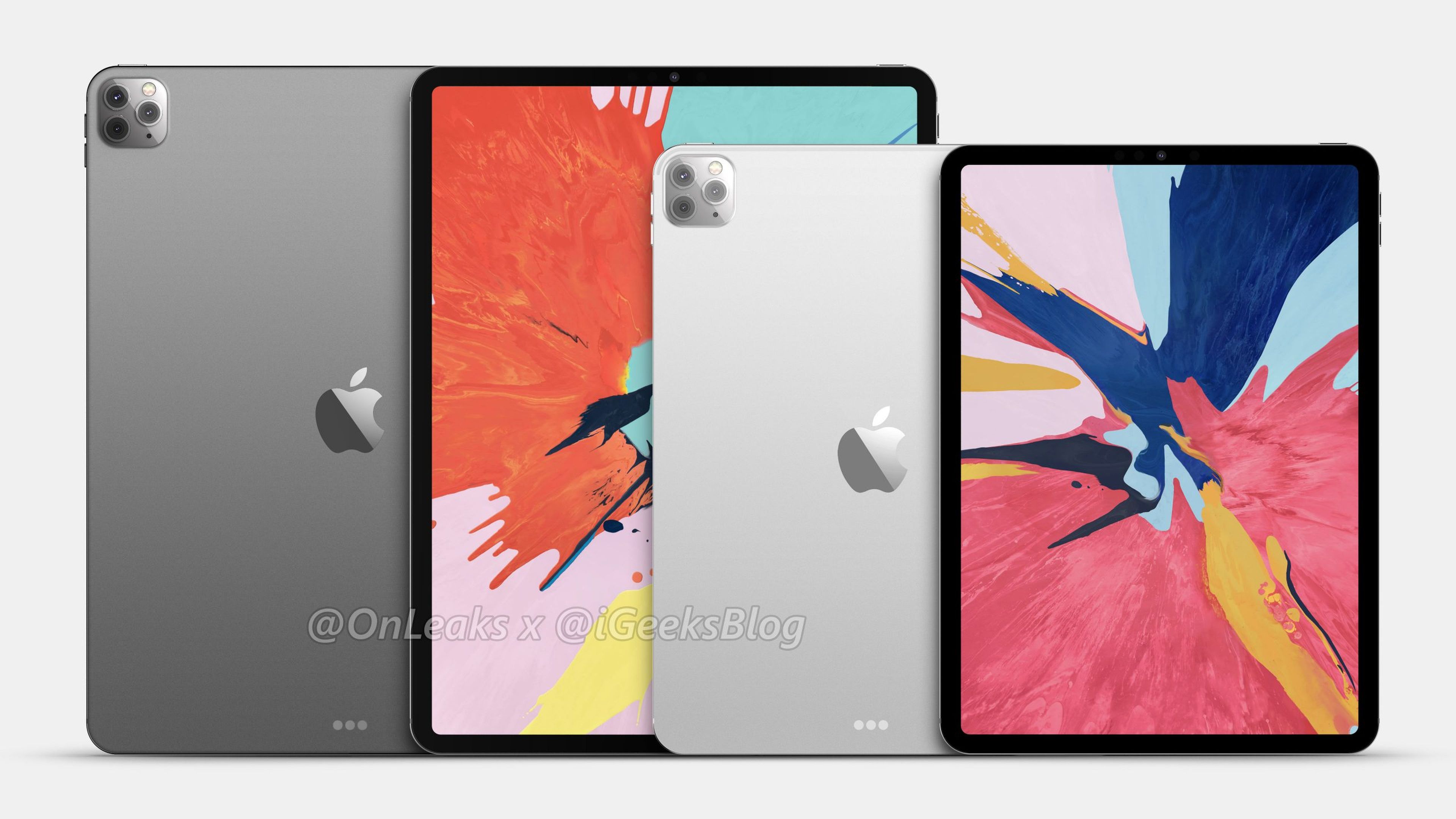 iPad Pro 2020 (render filtrado)