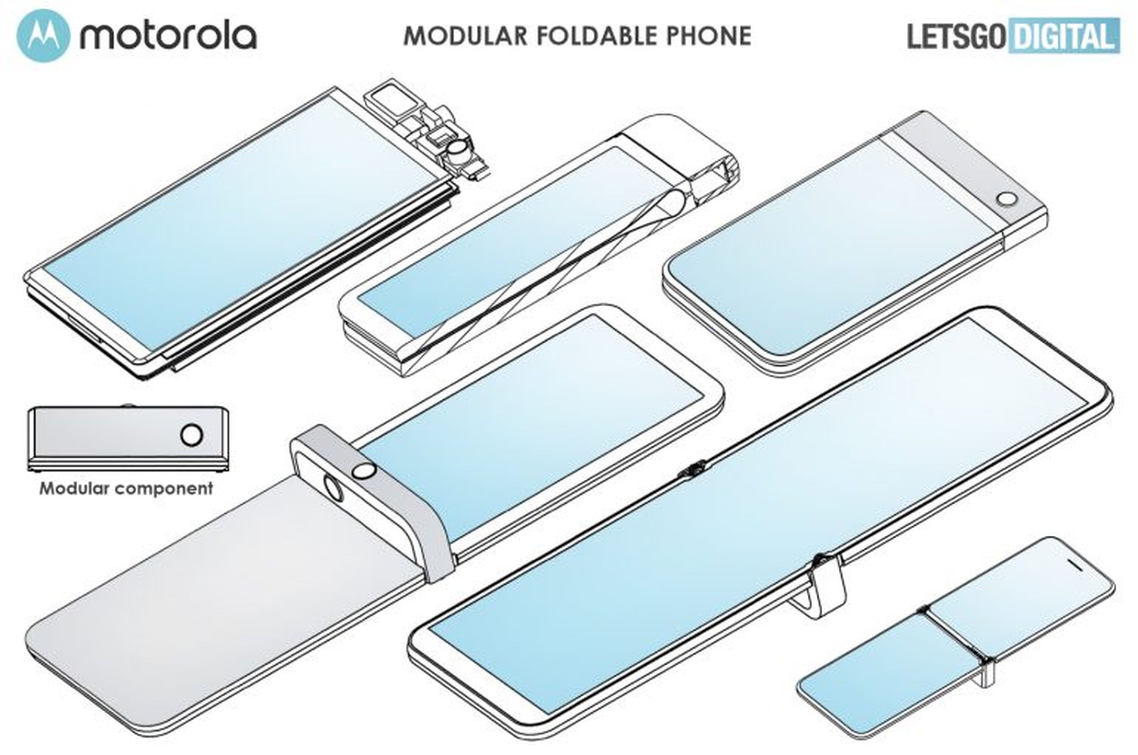 Móvil modular Motorola Razr