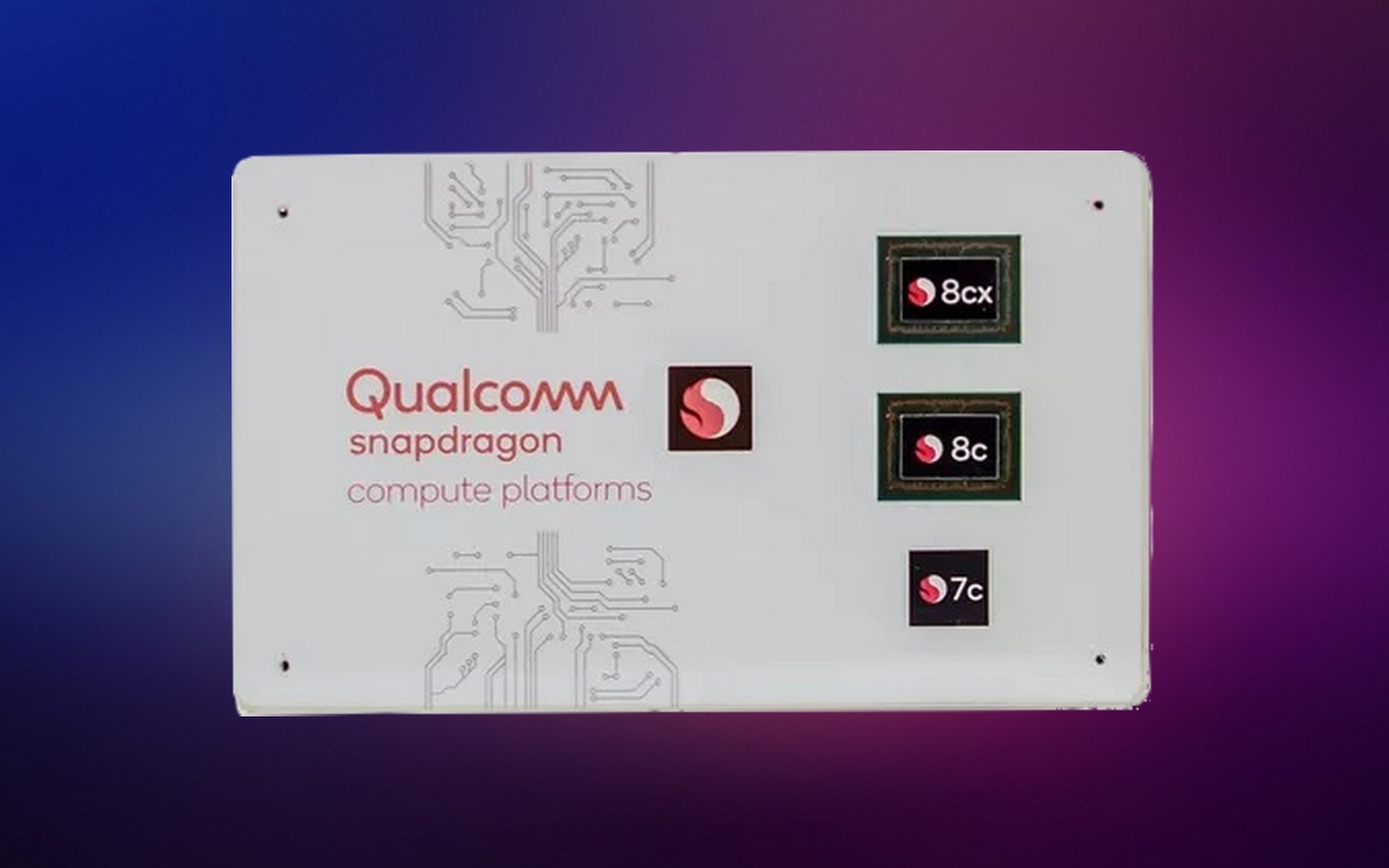 Snapdragon 7c y Snapdragon 8c, los dos nuevos procesadores ARM para ordenadores de Qualcomm