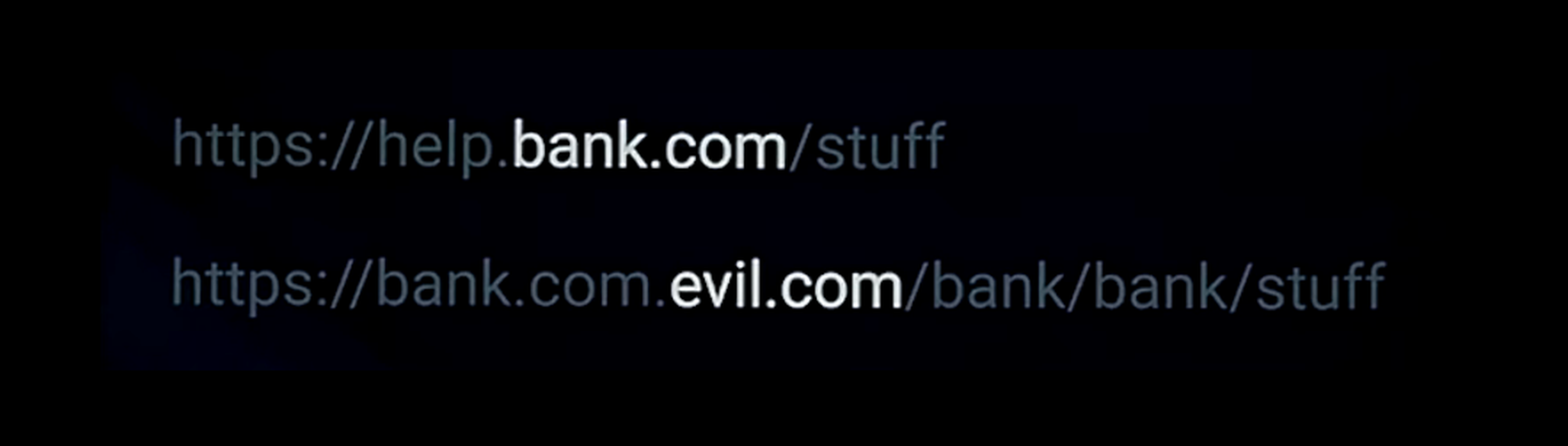 Ejemplo de phishing en webs de bancos