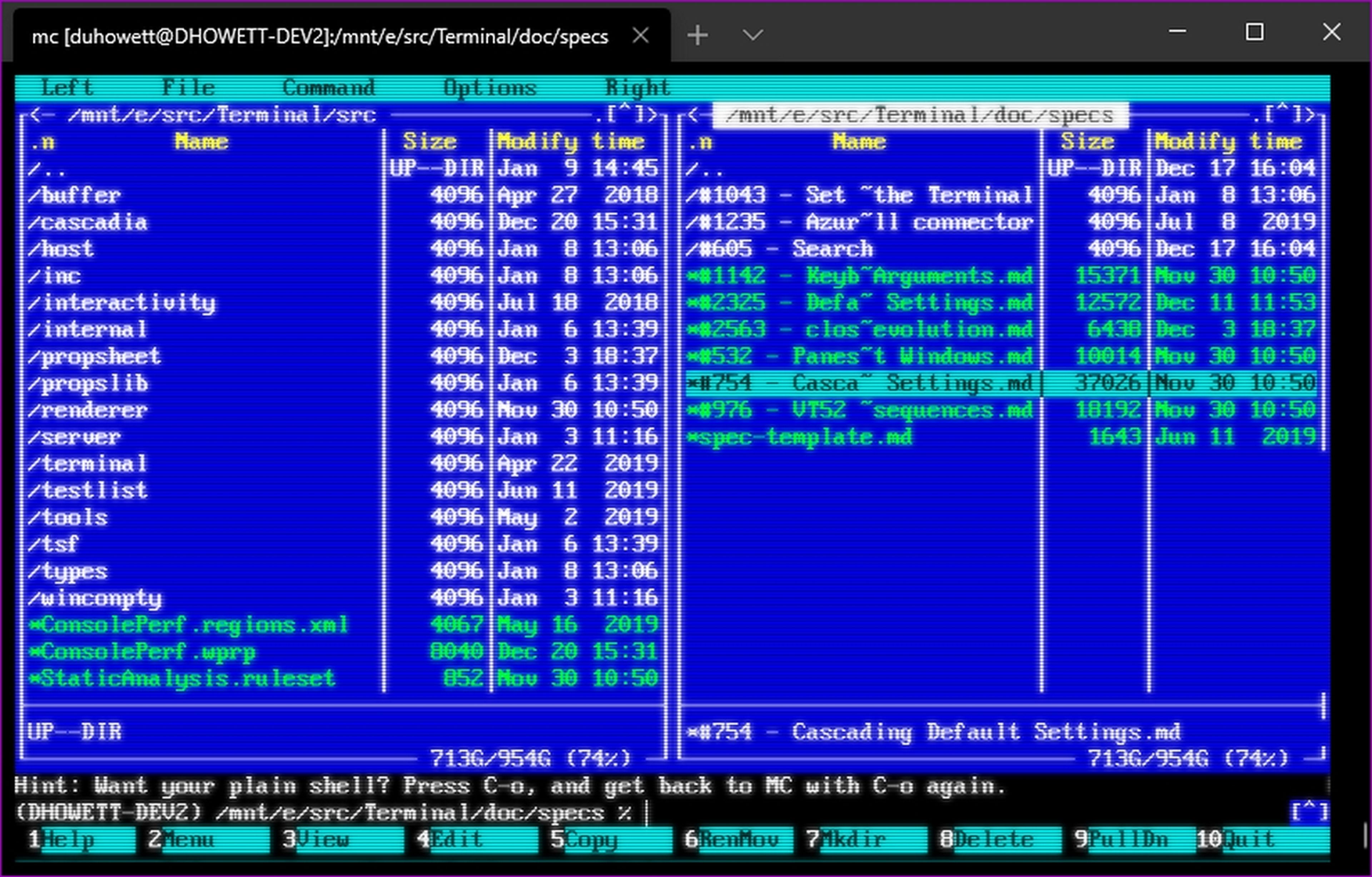 Windows Terminal tendrá un modo Retro con un filtro para simular los monitores de tubo de los años 90
