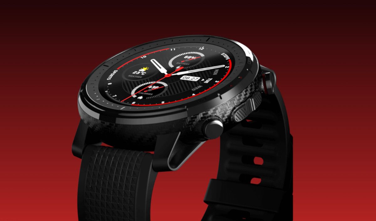 Máquina reacondicionada Amazfit Stratos 3 Smart Watch Men GPS 5ATM Music  Dual Mode 14 Days Smartwatch reloj hombre relogio masculino - AliExpress