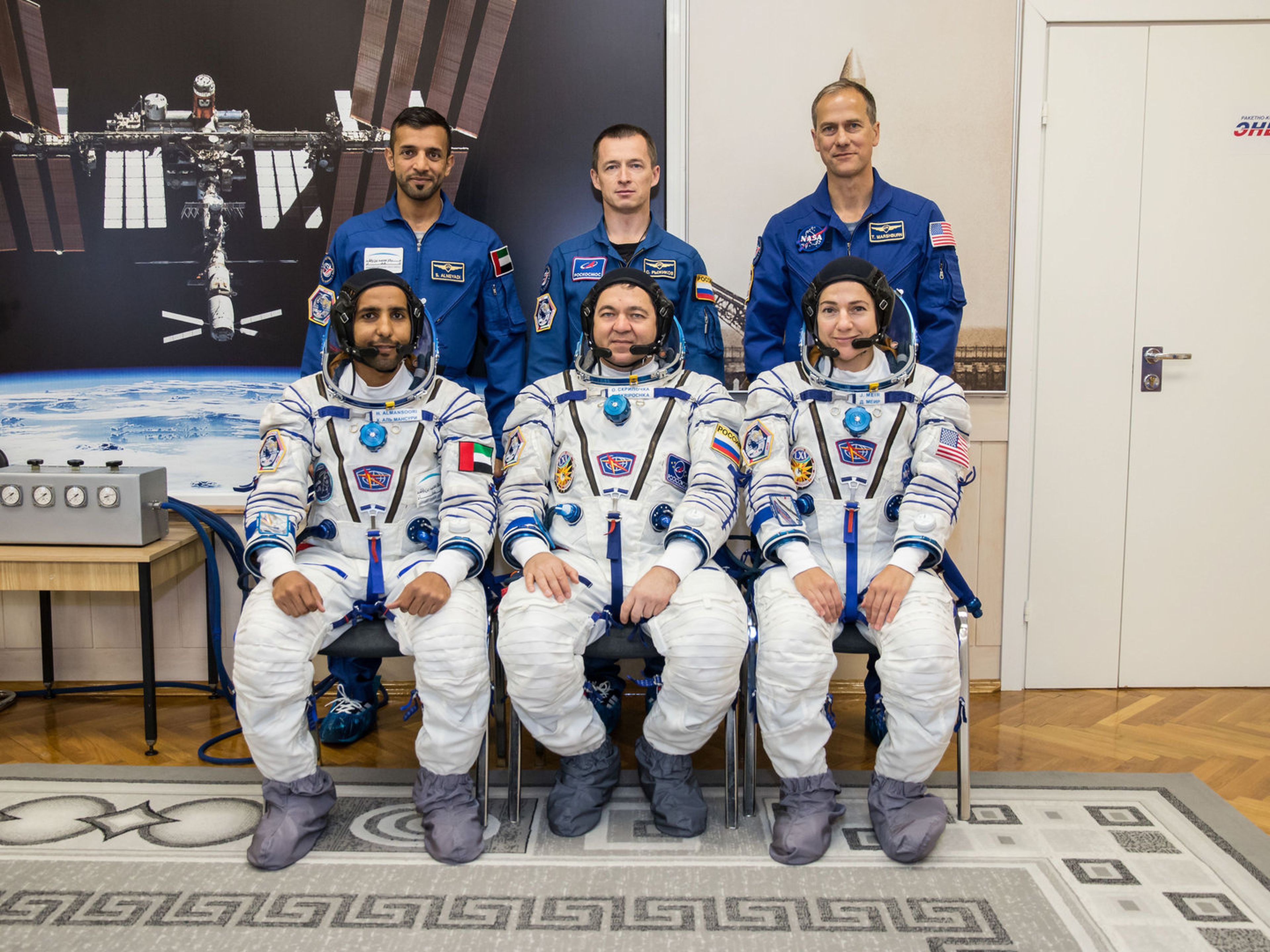 Astronautas de la ESA preparados para ir a la Estación Espacial Internacional