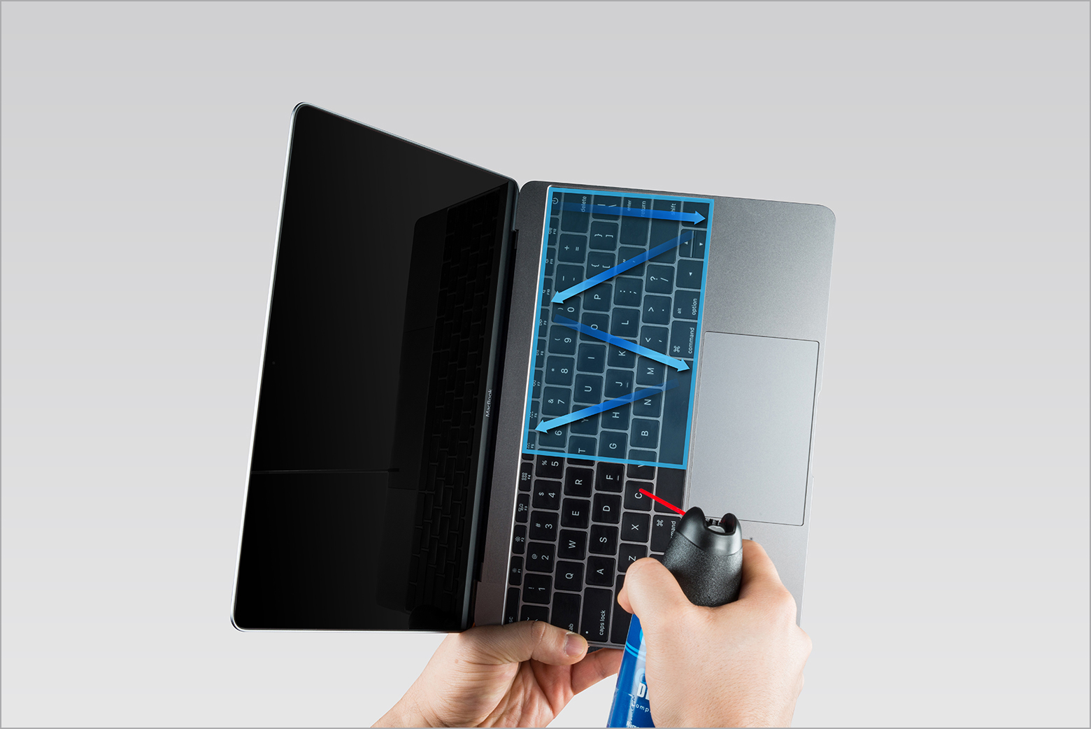 Cómo limpiar el teclado de tu ordenador portátil - Levante-EMV