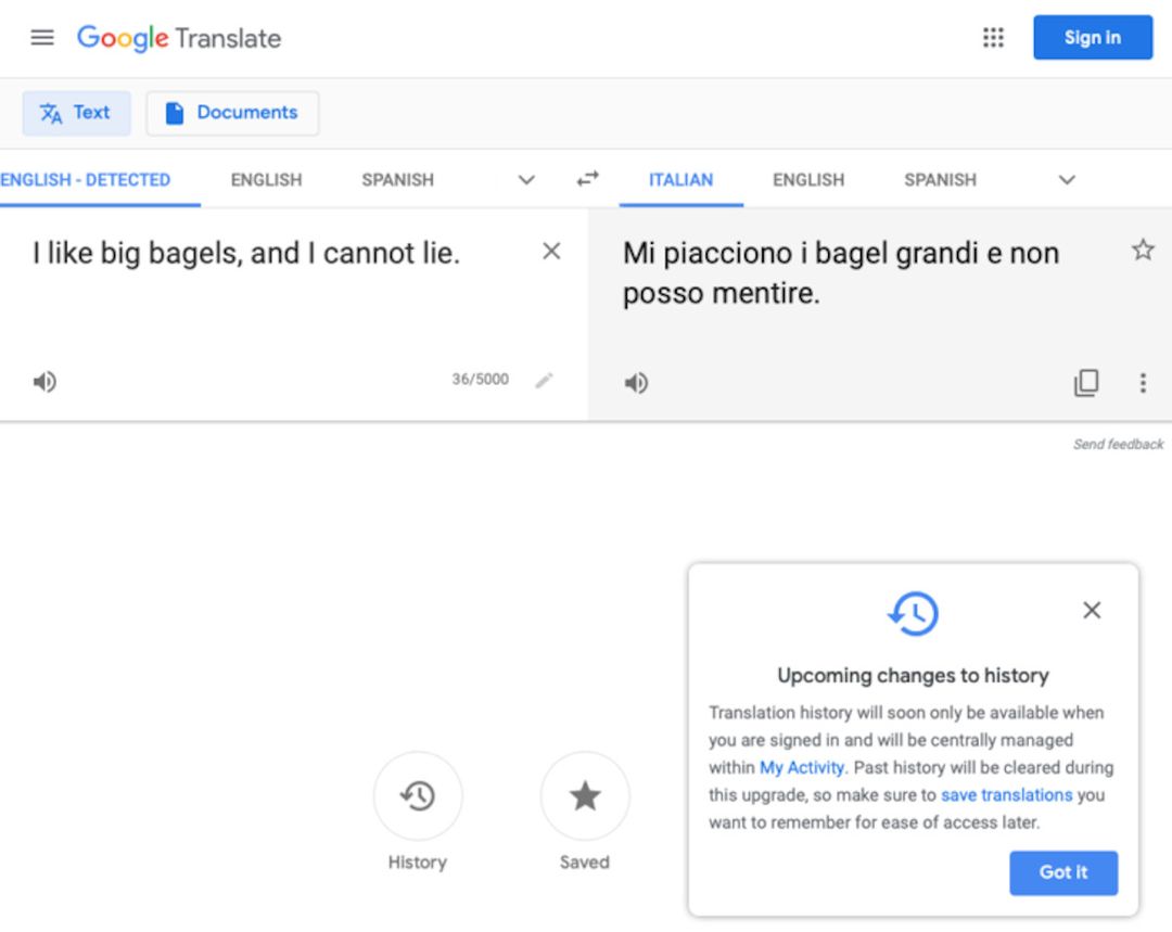 Google Translate añade una opción clave para ayudarte en el trabajo