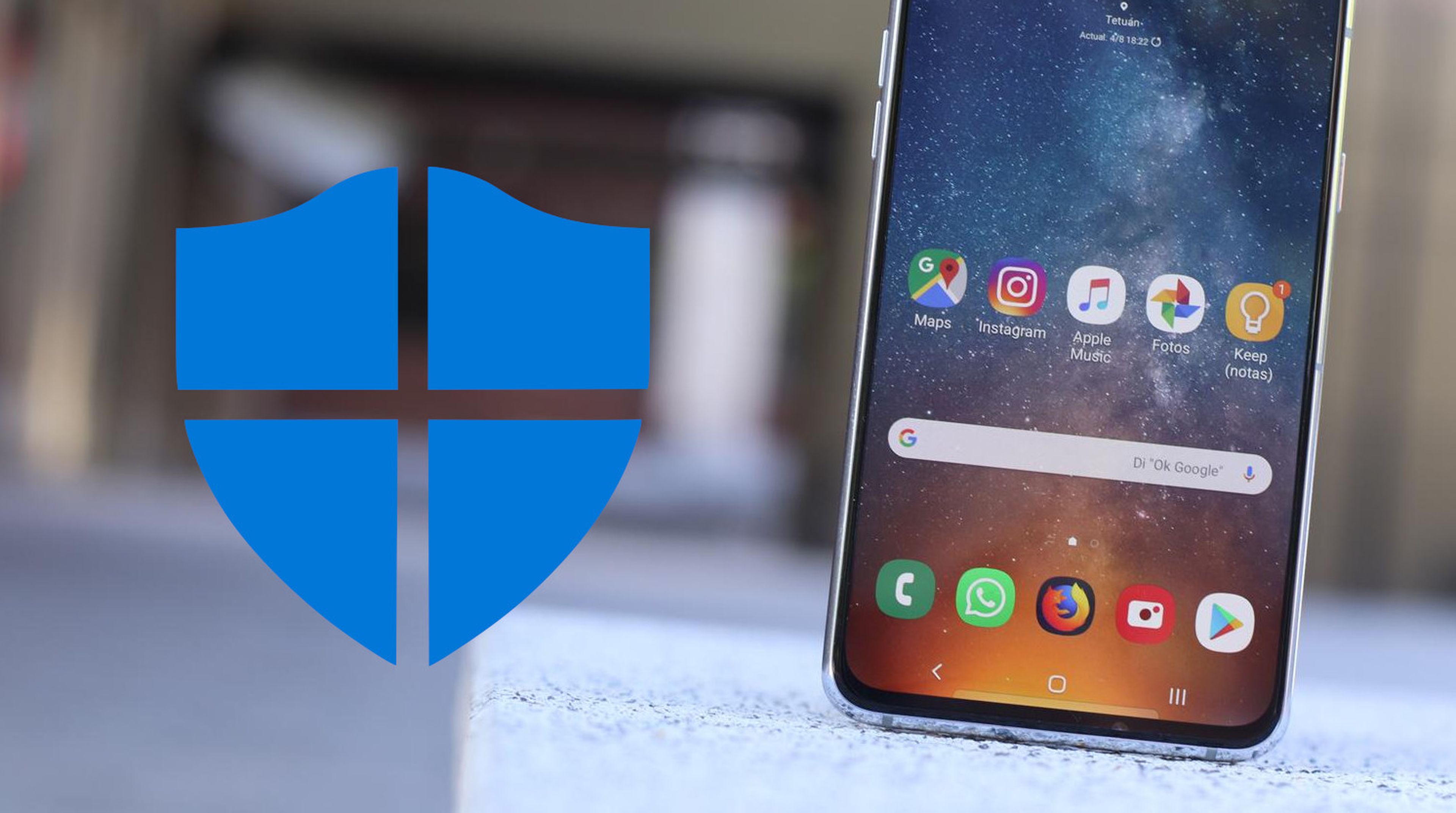 Windows Defender entre Android