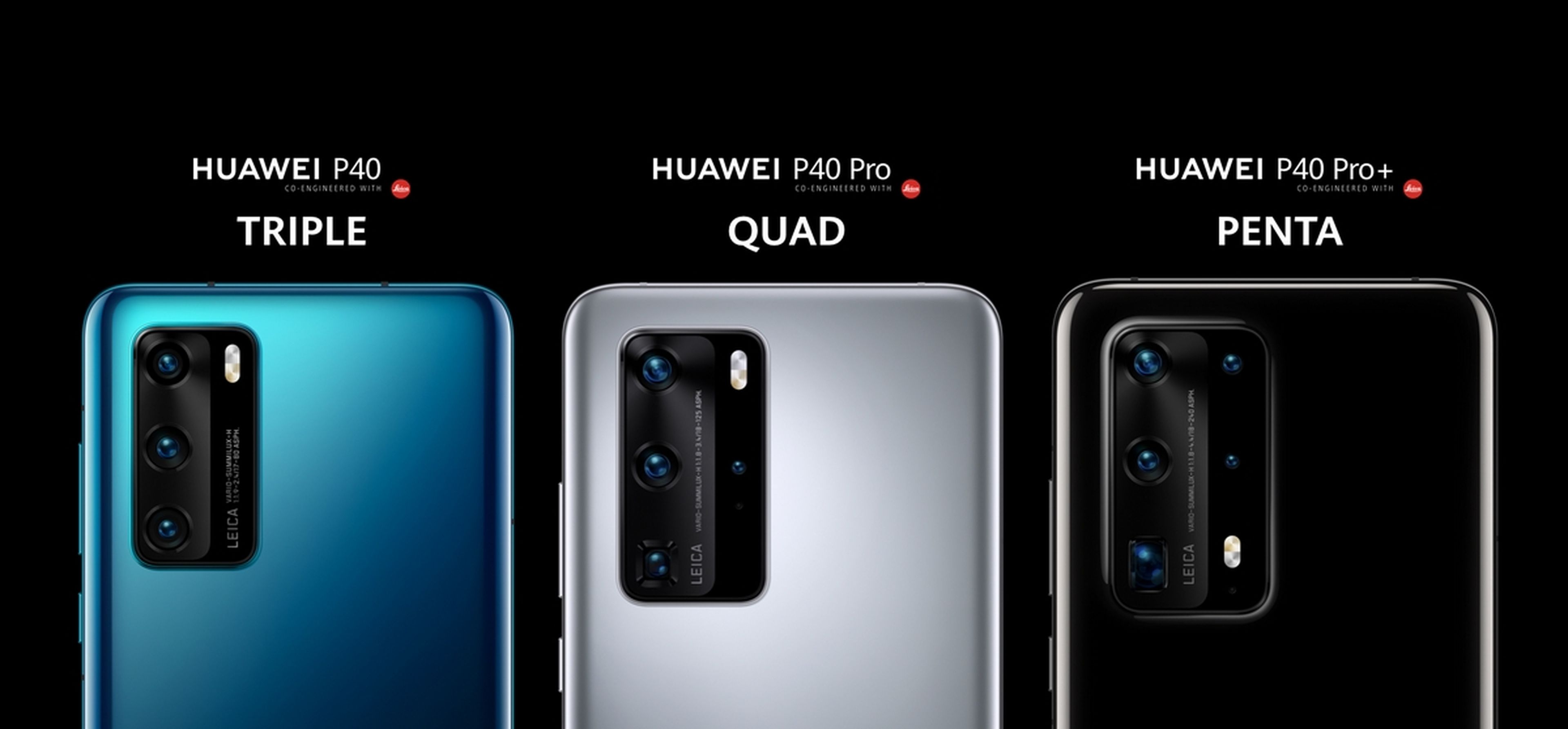 Las cámaras de los Huawei P40, P40 Pro y P40 Pro+, ¿en qué se diferencian?