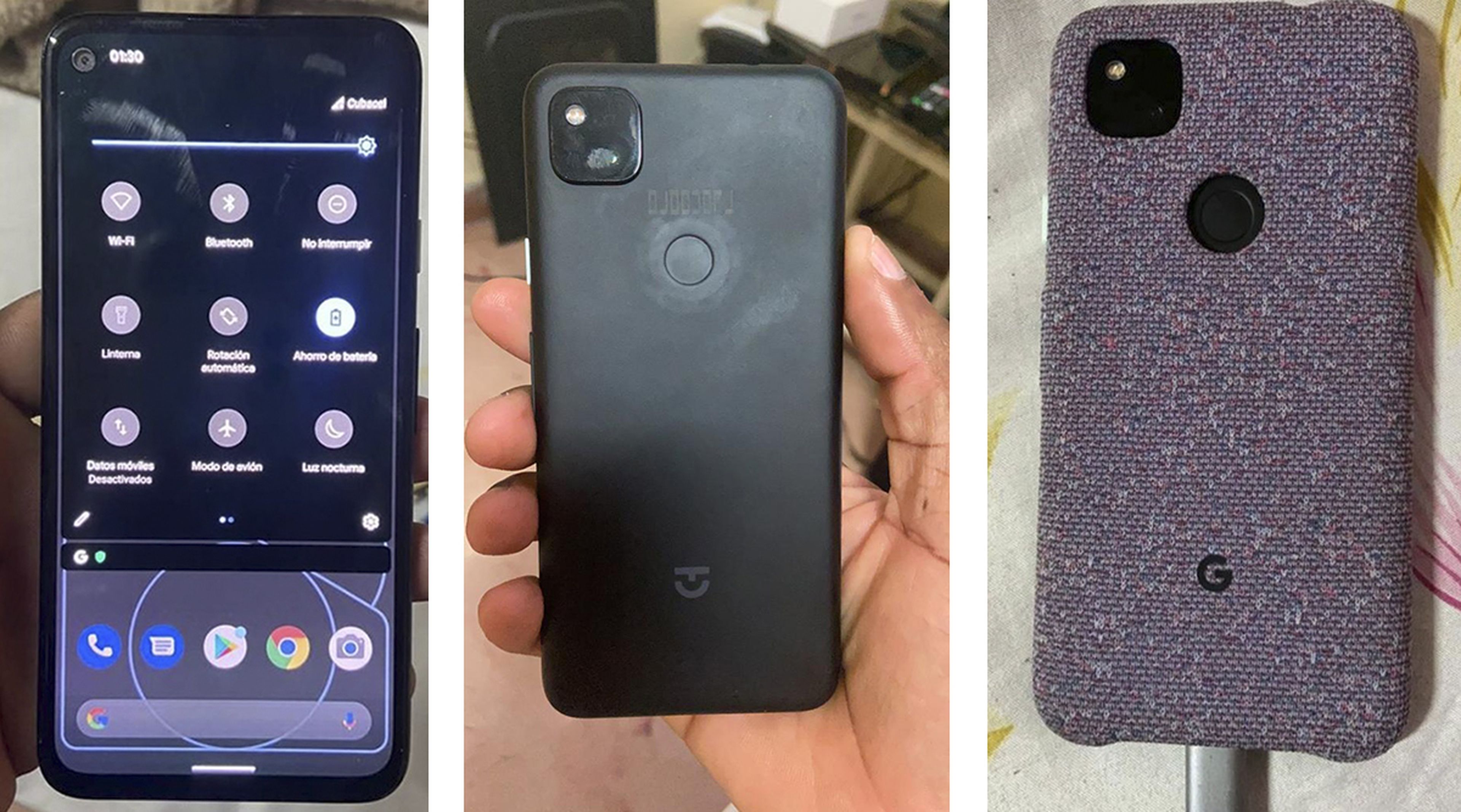 Fotos filtradas del Google Pixel 4a