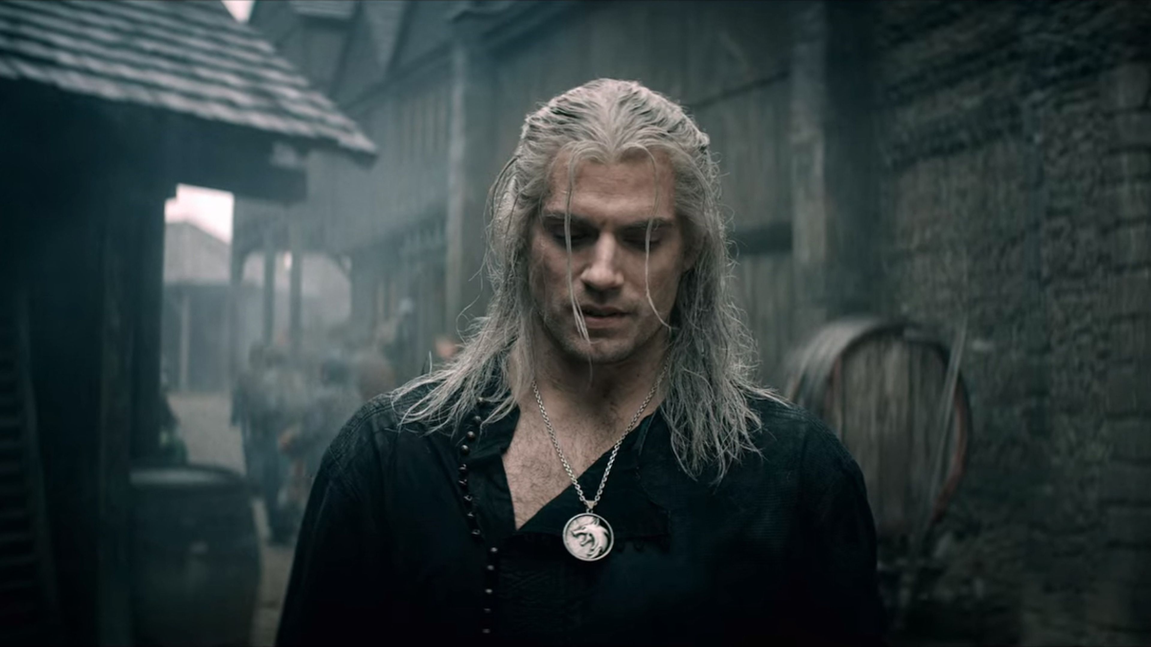 Geralt de Rivia en la serie The Witcher