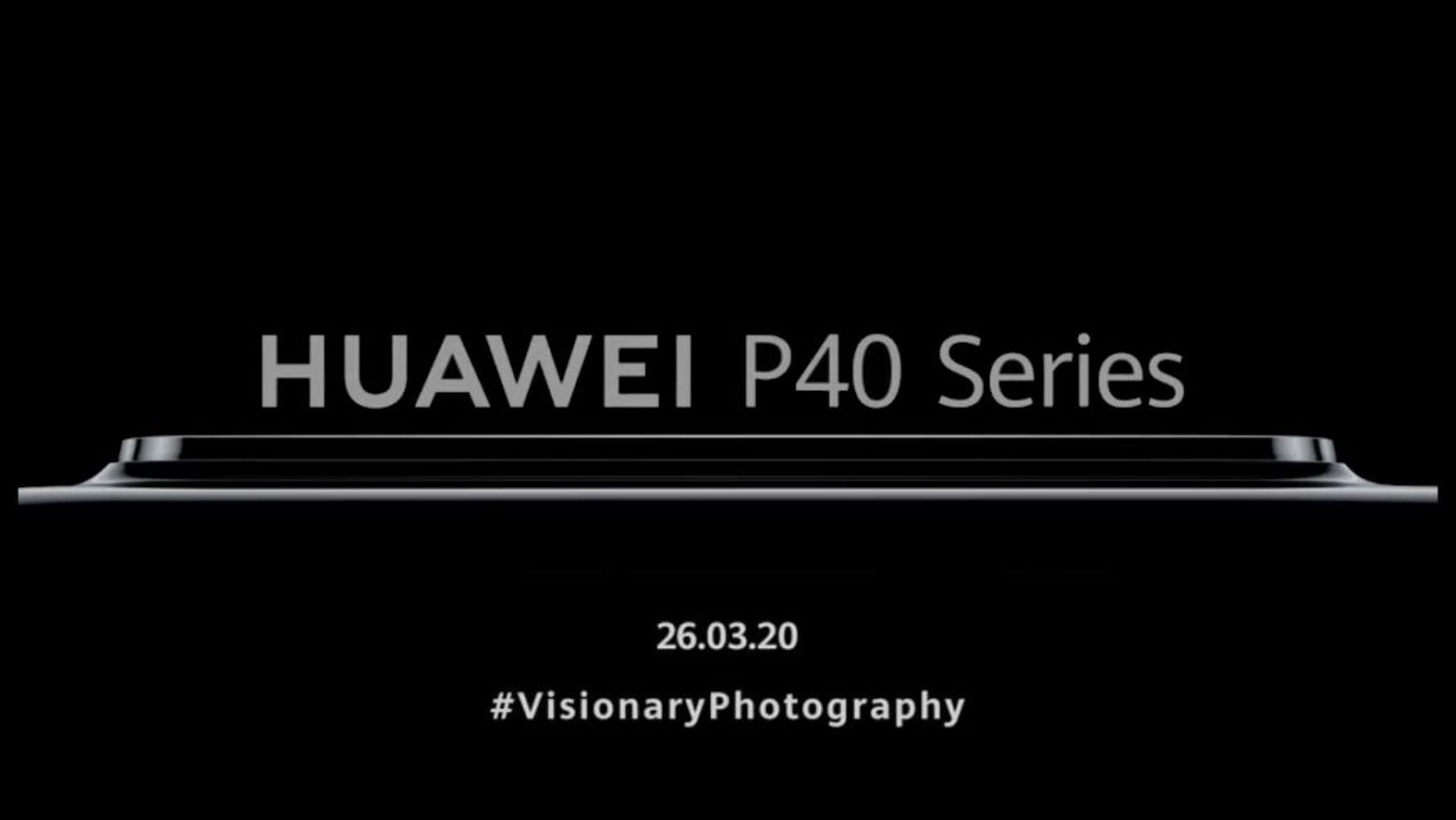 Huawei P40 evento