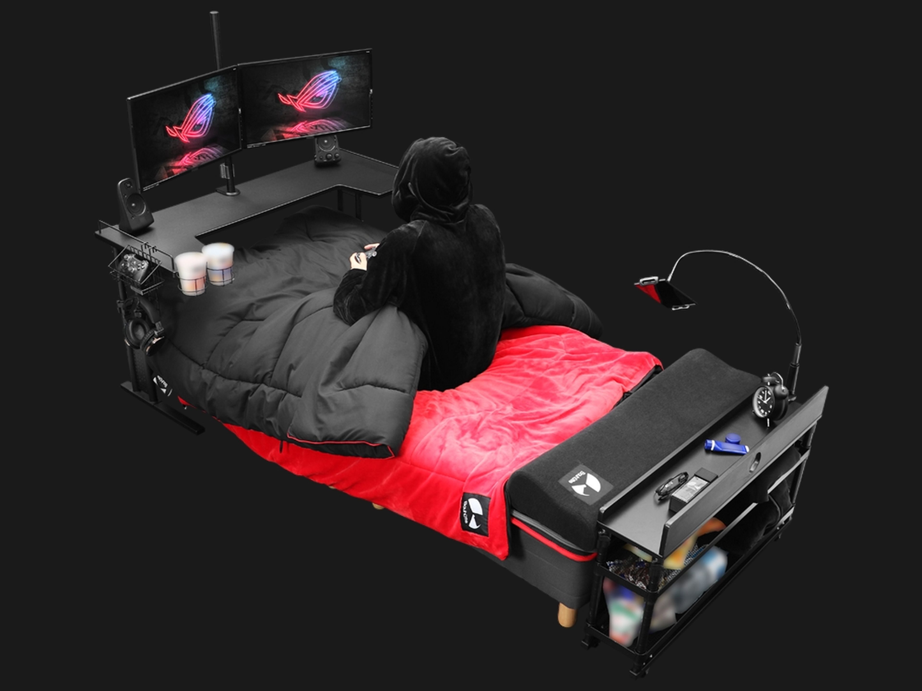 Olvídate de comprar una silla gaming: llegan las camas gaming