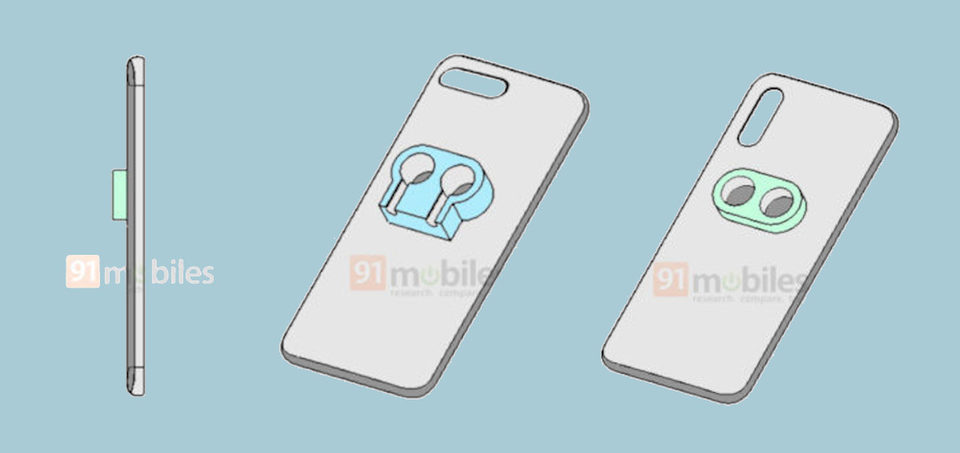 Patente Xiaomi funda para cargar auriculares