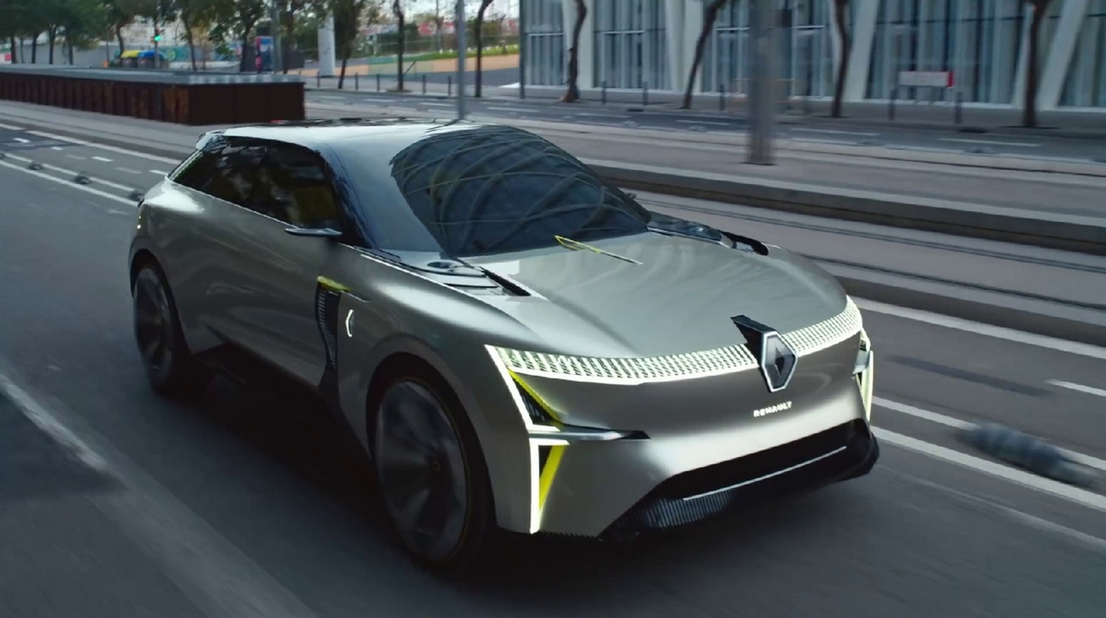 Renault Morphoz, el coche eléctrico que cambia de tamaño