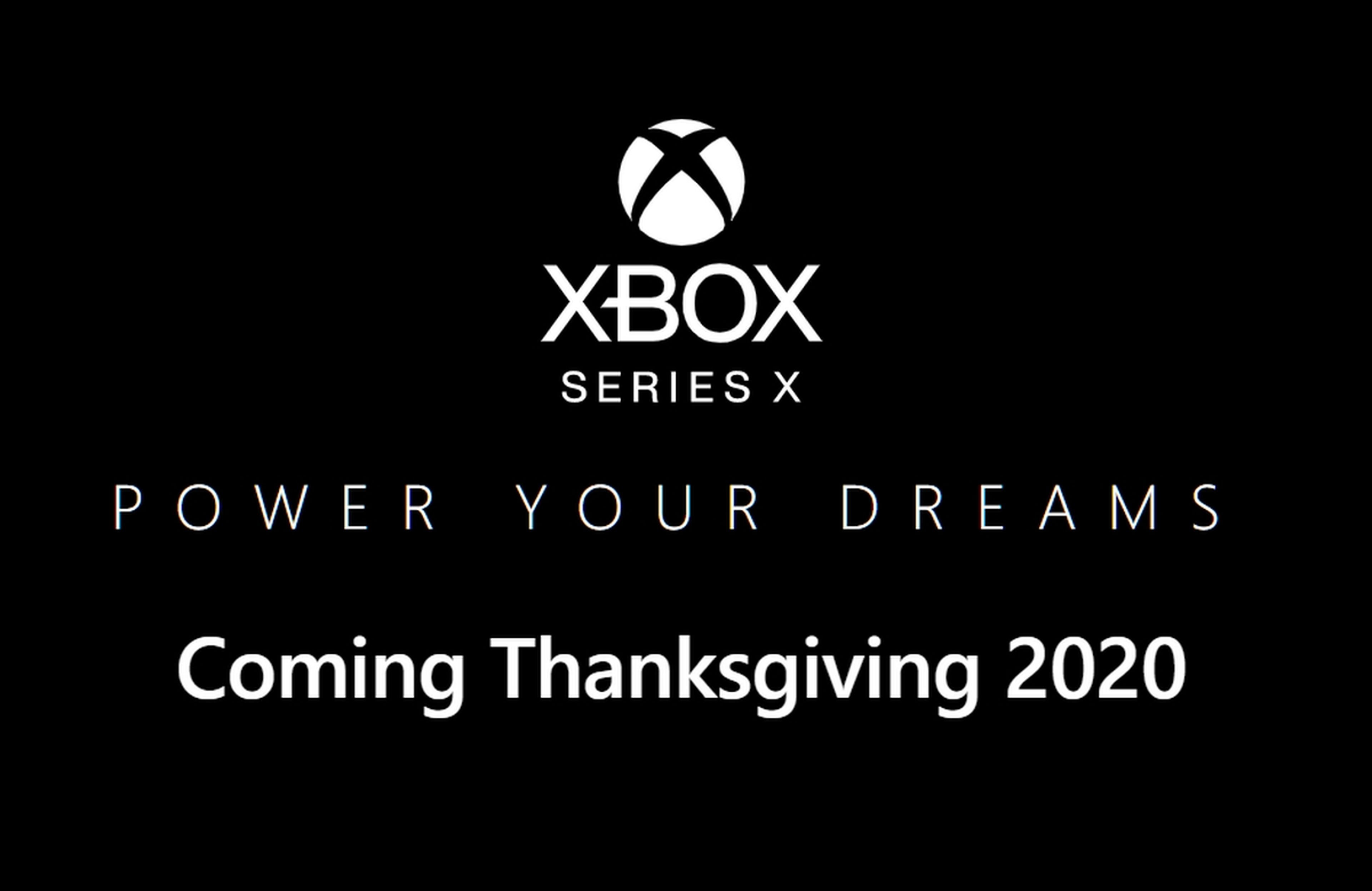 Xbox Series X ya tiene fecha de lanzamiento: saldrá en Acción de Gracias, posiblemente el 26 de noviembre