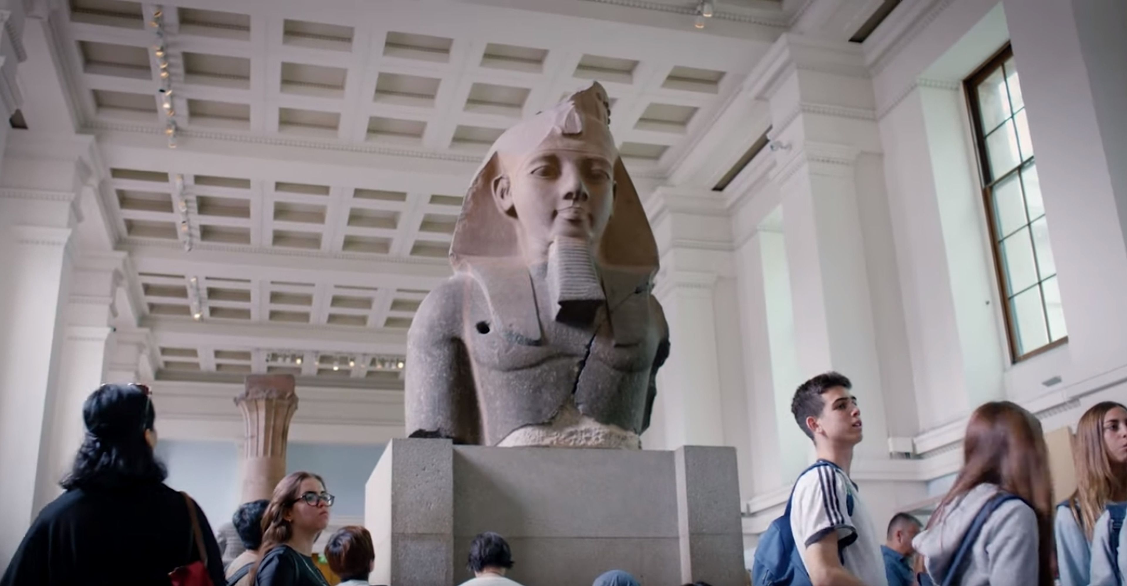 Escultura egipcia en The British Museum