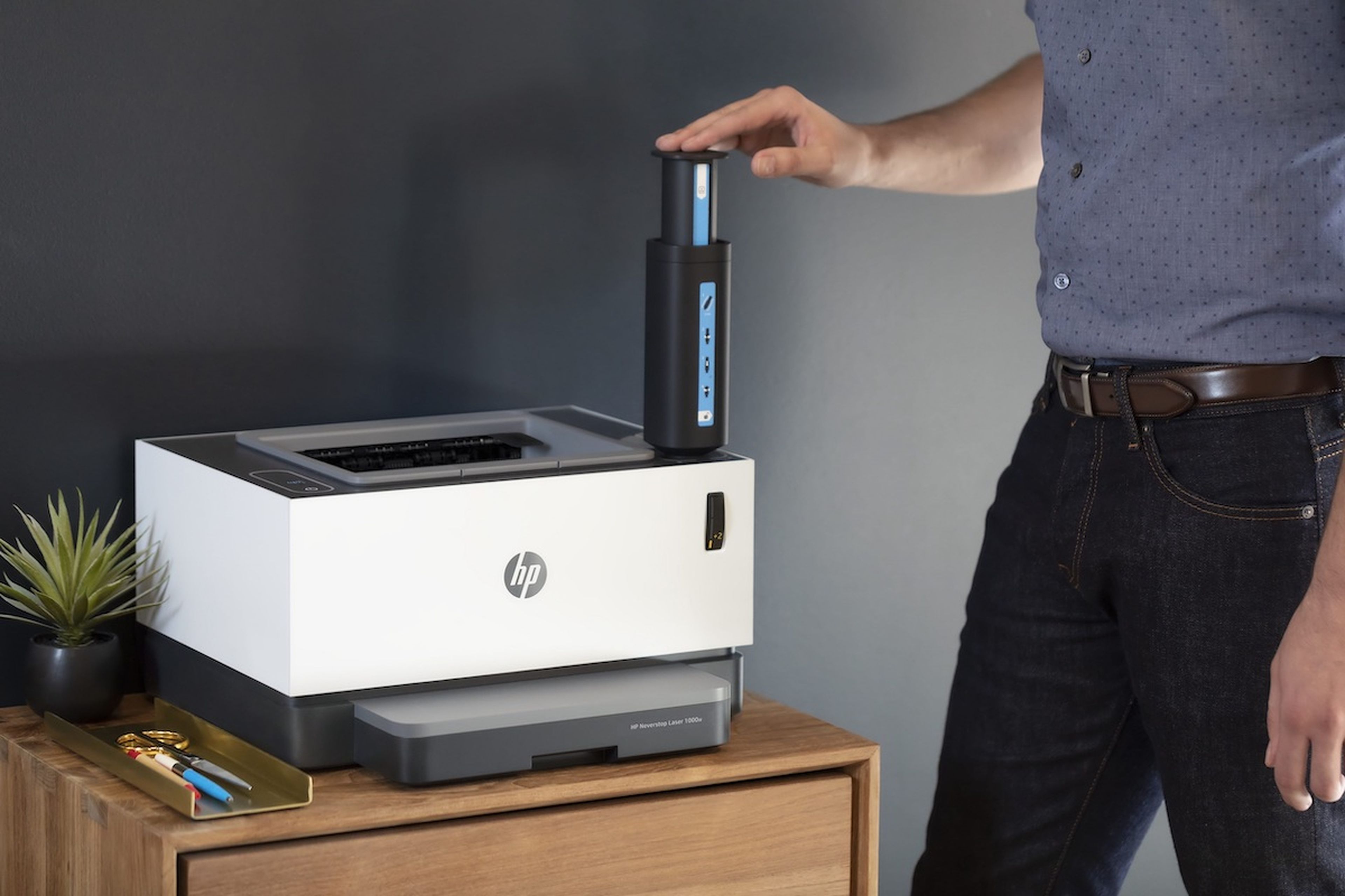 Apellido celestial famoso HP Neverstop Laser, la impresora láser con depósito de tóner recargable  para trabajar desde casa | Computer Hoy