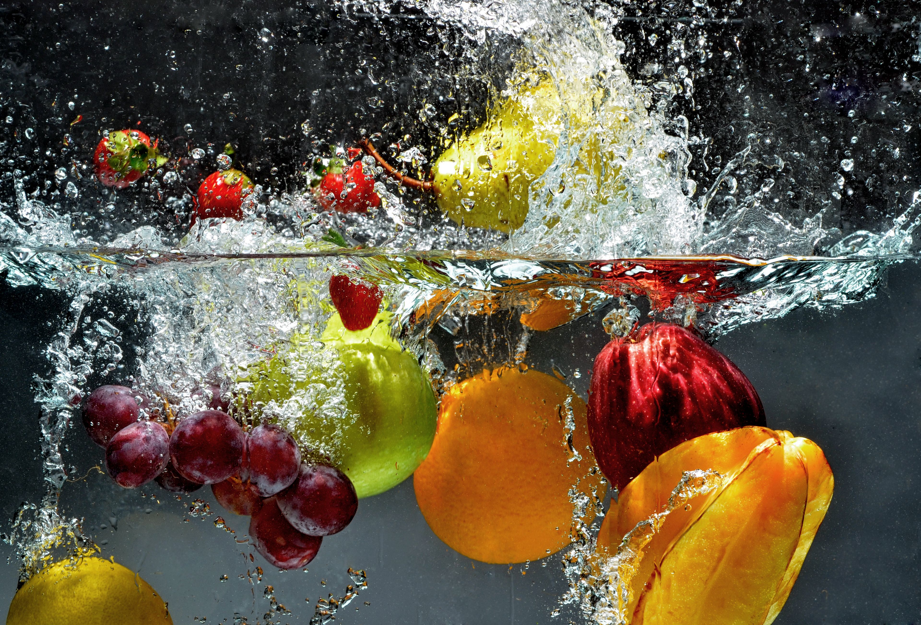lavar fruta y verdura