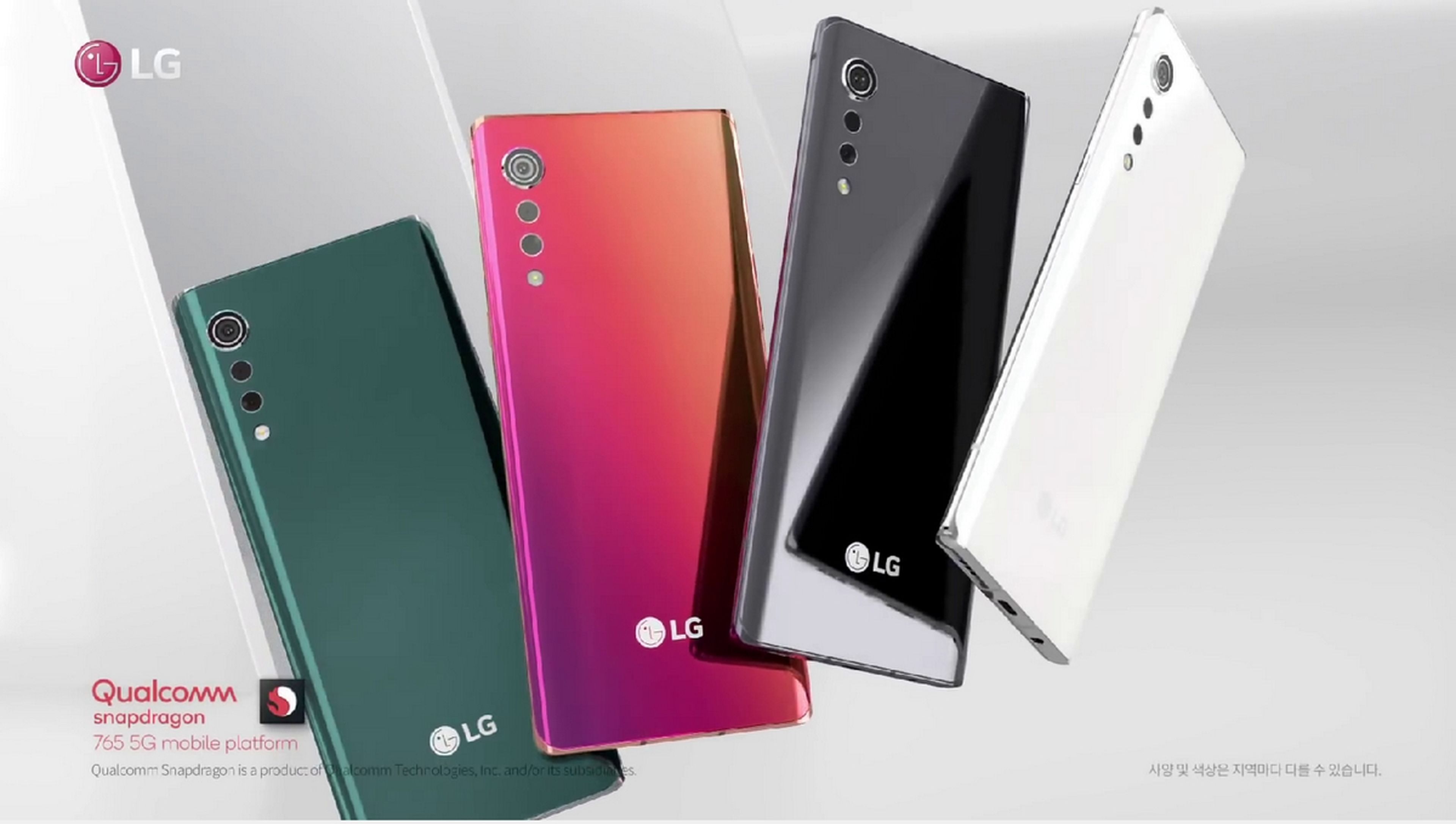 LG Velvet, el nuevo móvil de LG se reinventa en el primer vídeo oficial