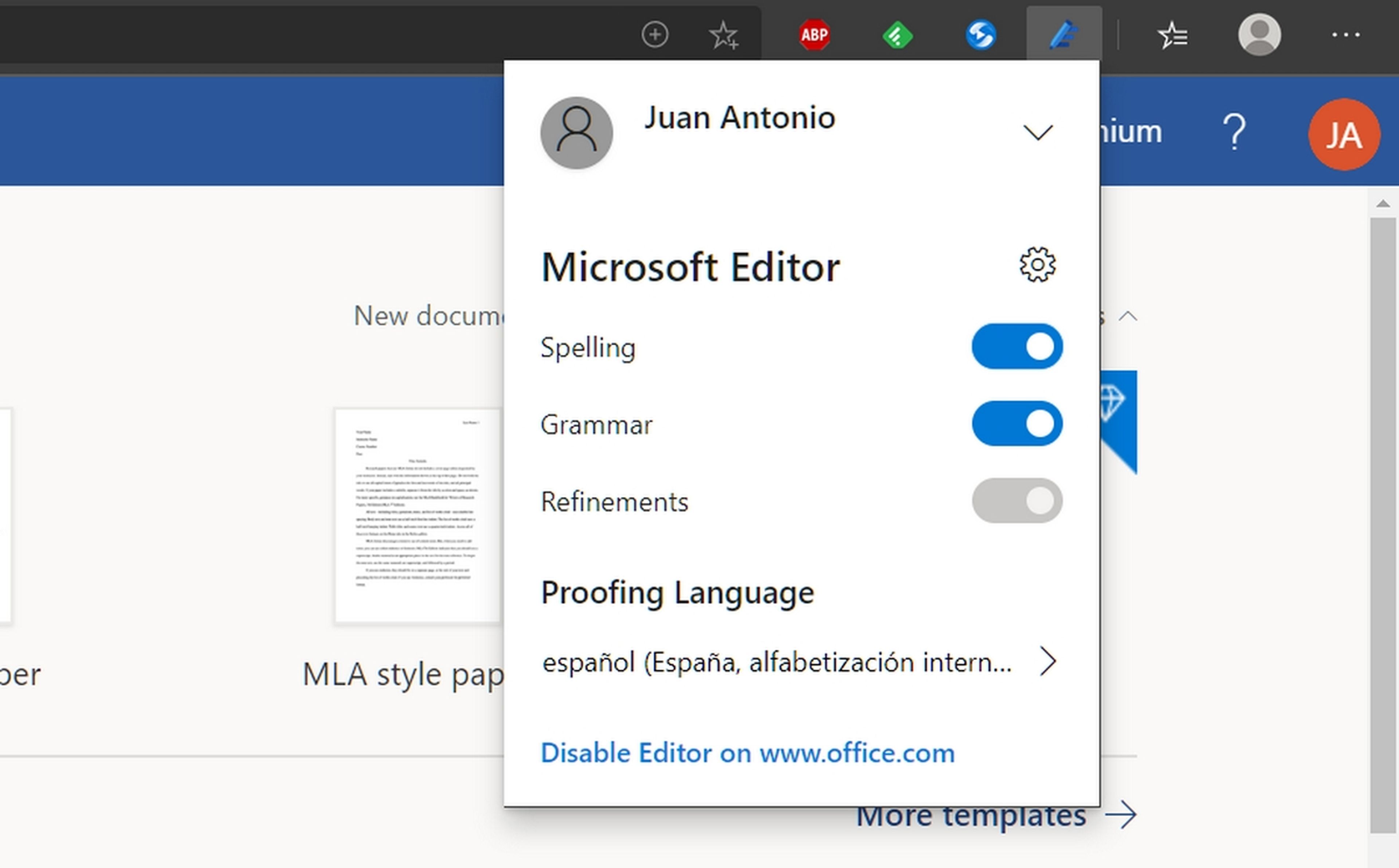 Microsoft Editor