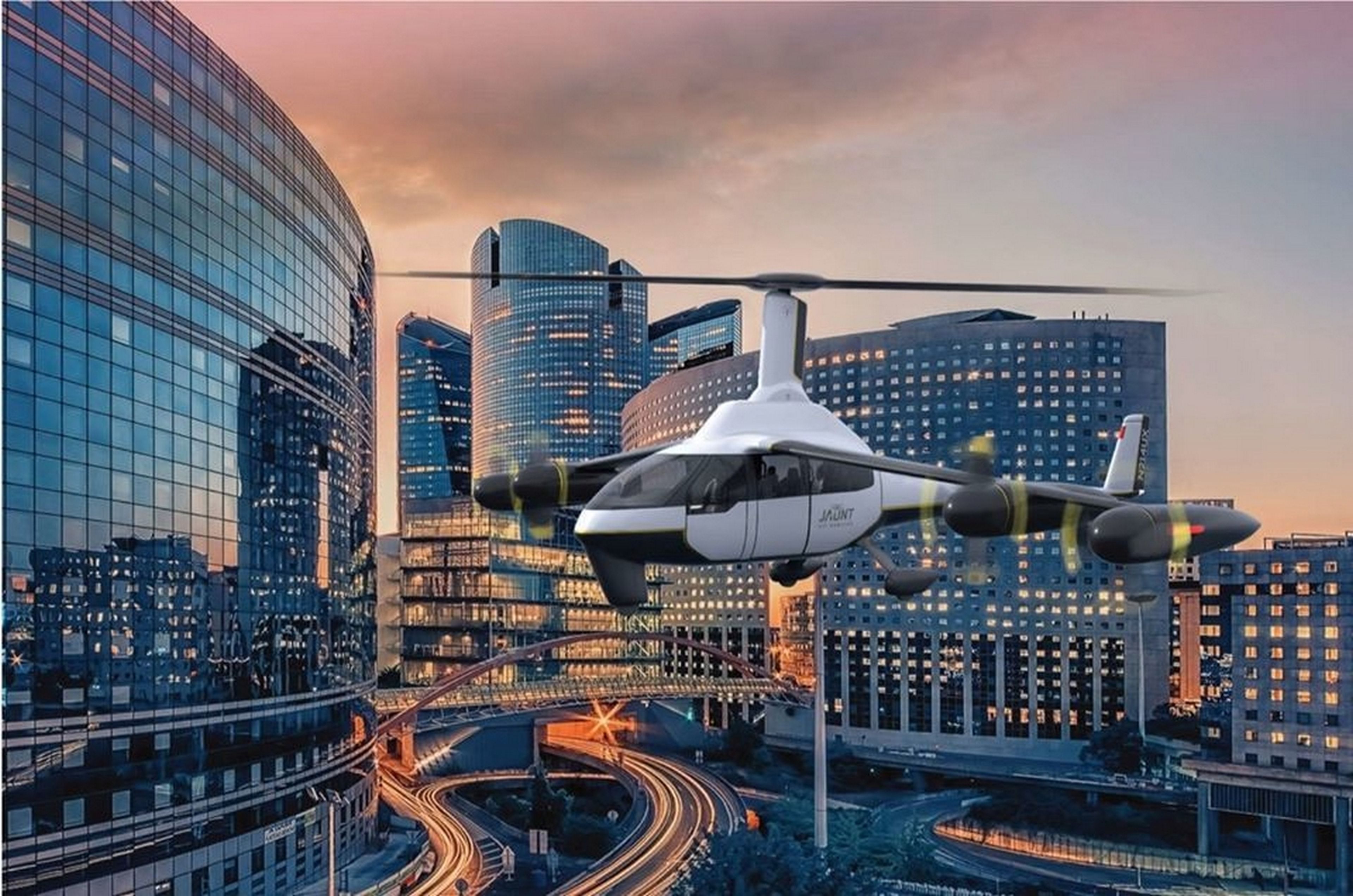 ROSA Gyrodine, el híbrido de avión y helicóptero llamado a ser el primer taxi volador eléctrico operativo
