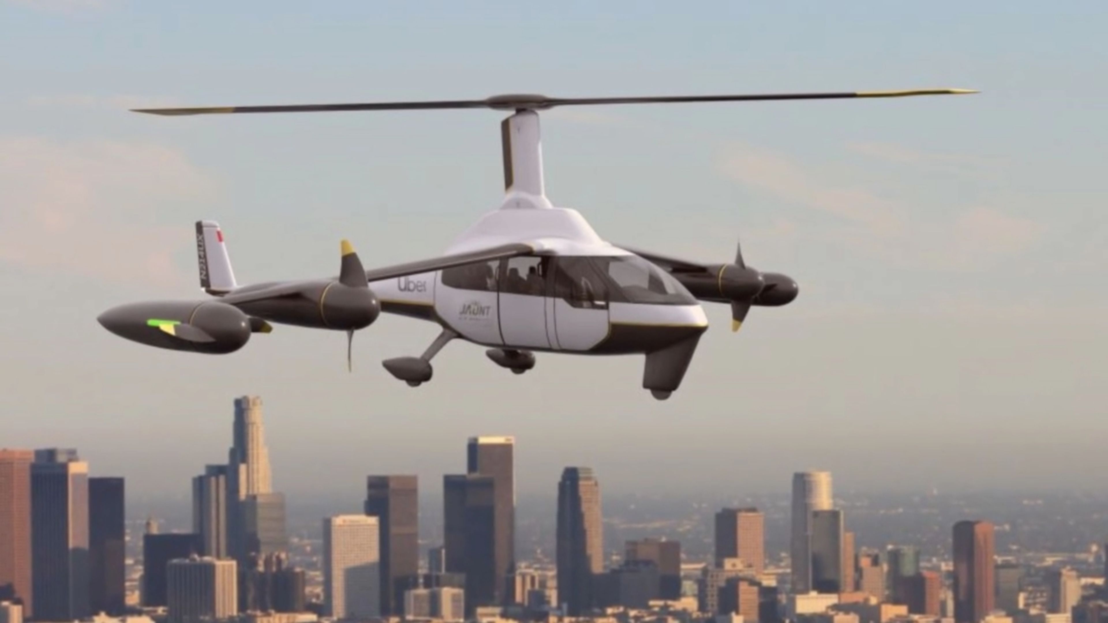ROSA Gyrodine, el híbrido de avión y helicóptero llamado a ser el primer taxi volador eléctrico operativo