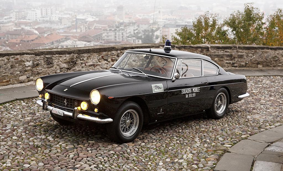 Margarita Repeler Turbina Este es el único Ferrari que se convirtió en coche de policía y patrulló  las calles de Roma, en los años 60 | Computer Hoy