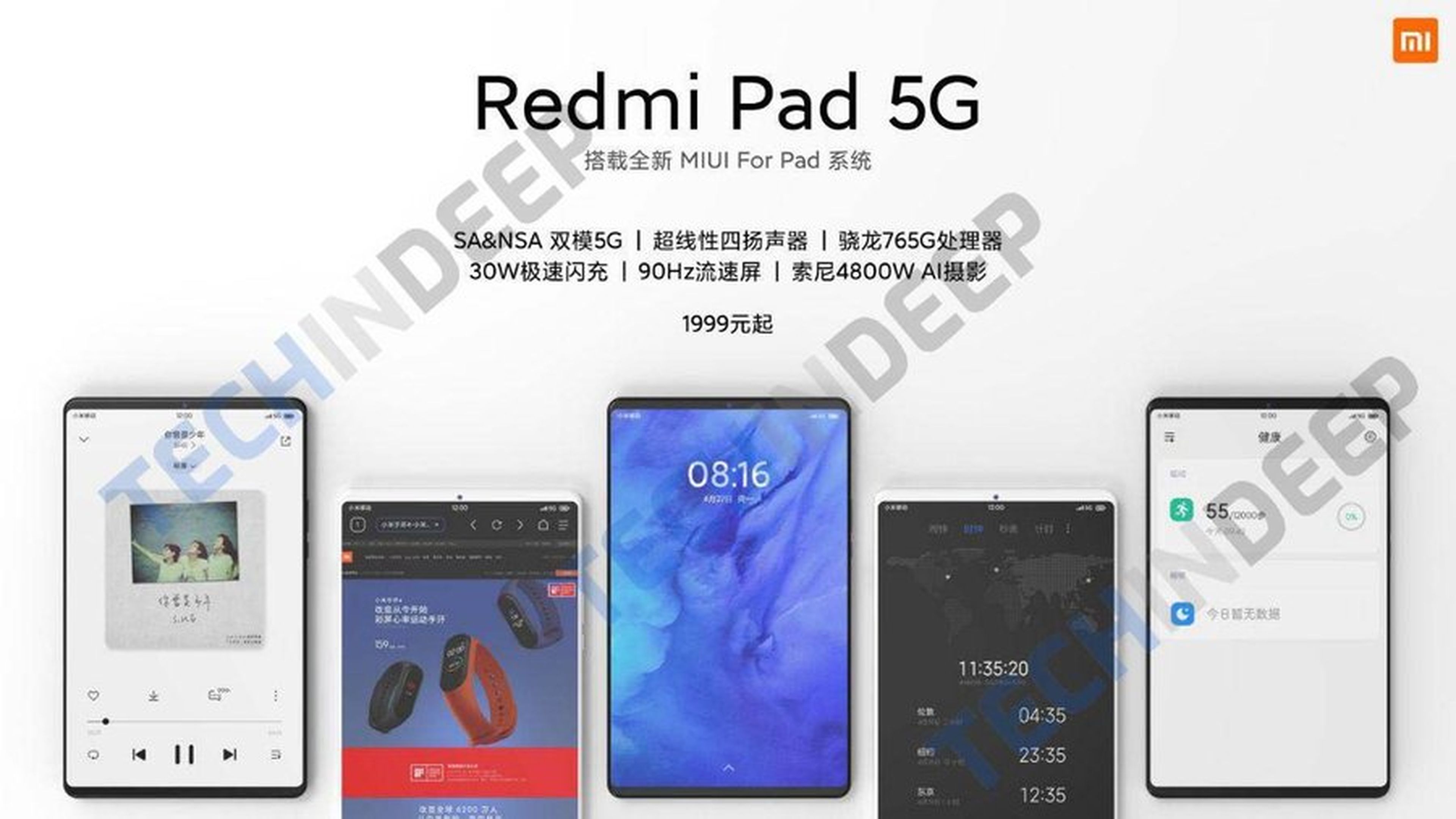 Xiaomi Redmi Pad 5G