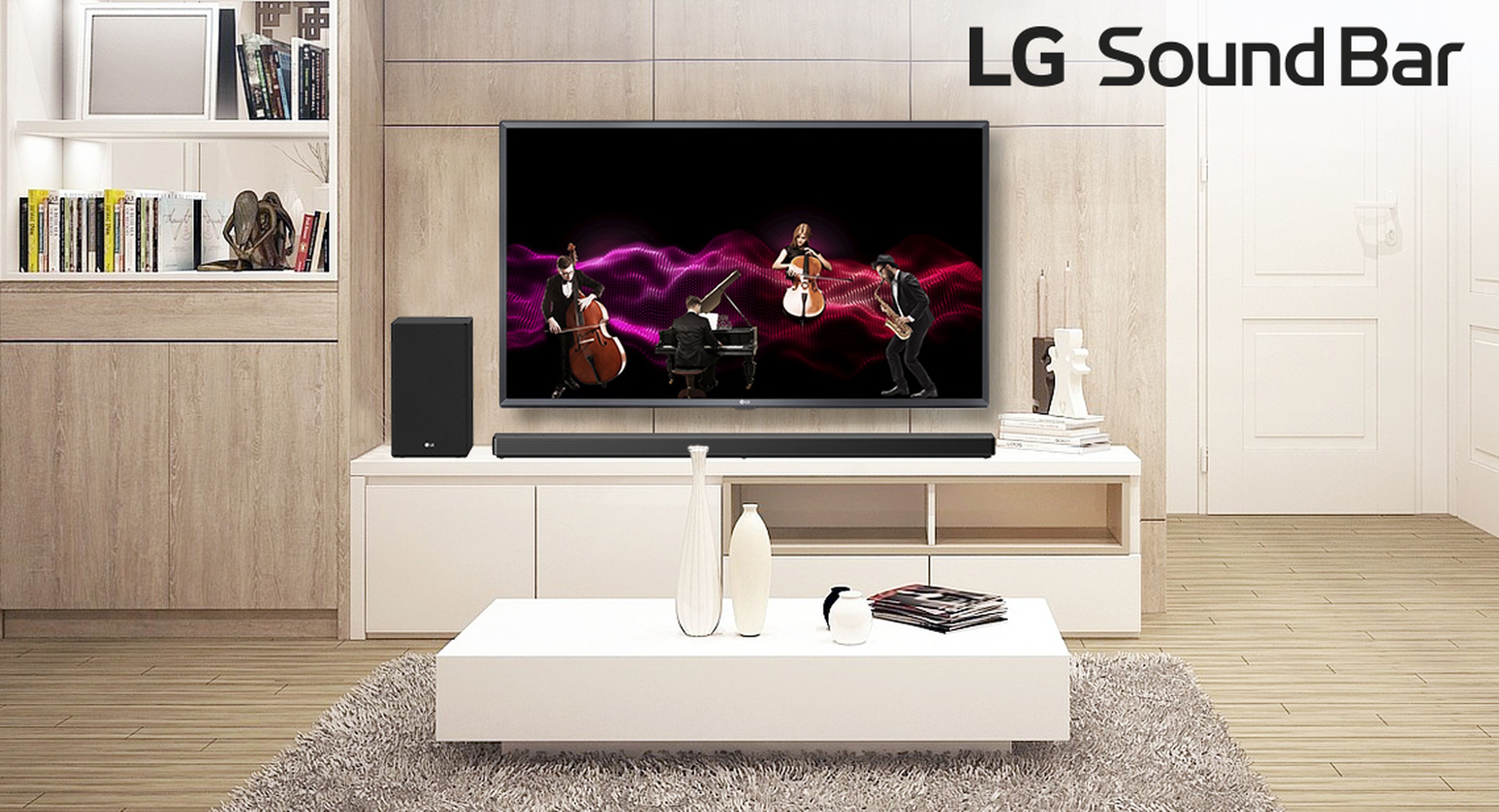 Las nuevas barras de sonido de LG ya están aquí y son el complemento  perfecto para tu TV