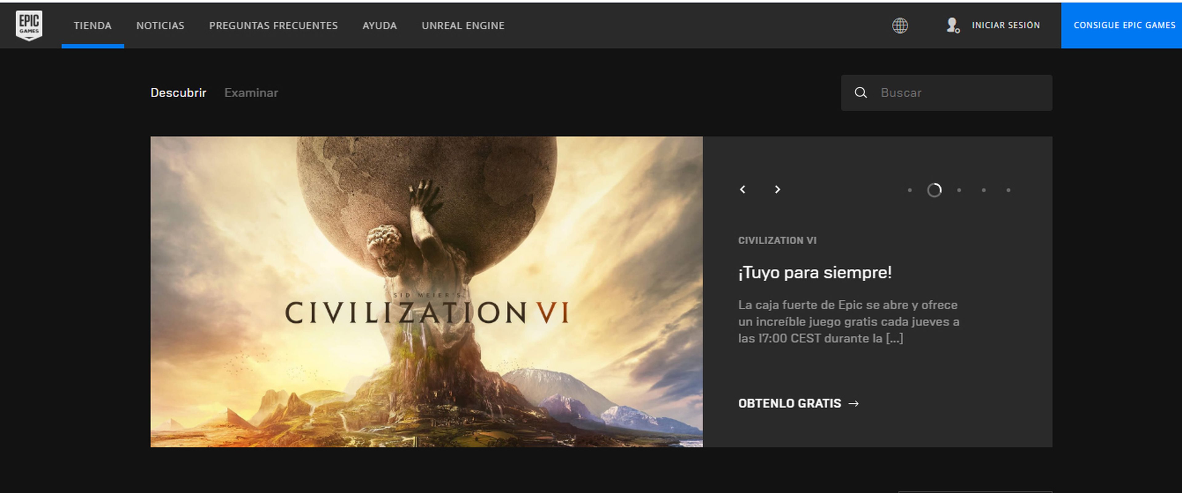 Civilization VI Epic Games