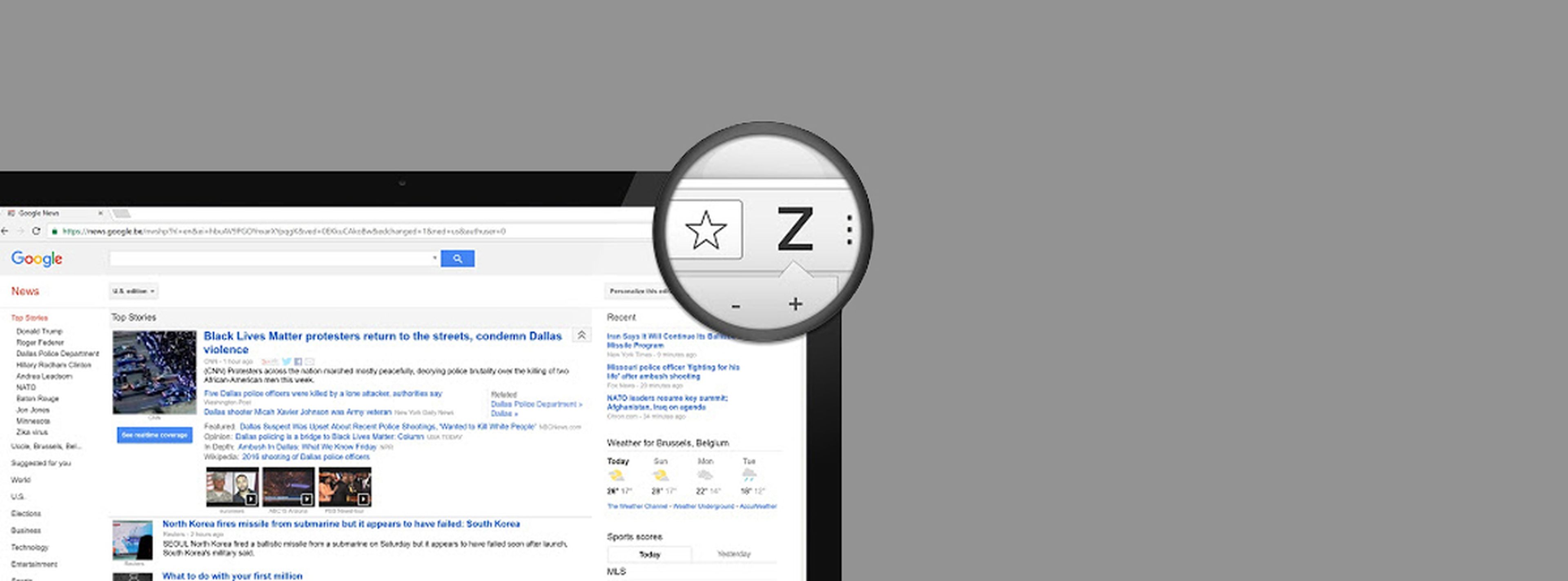 Extensiones de Zoom para Chrome