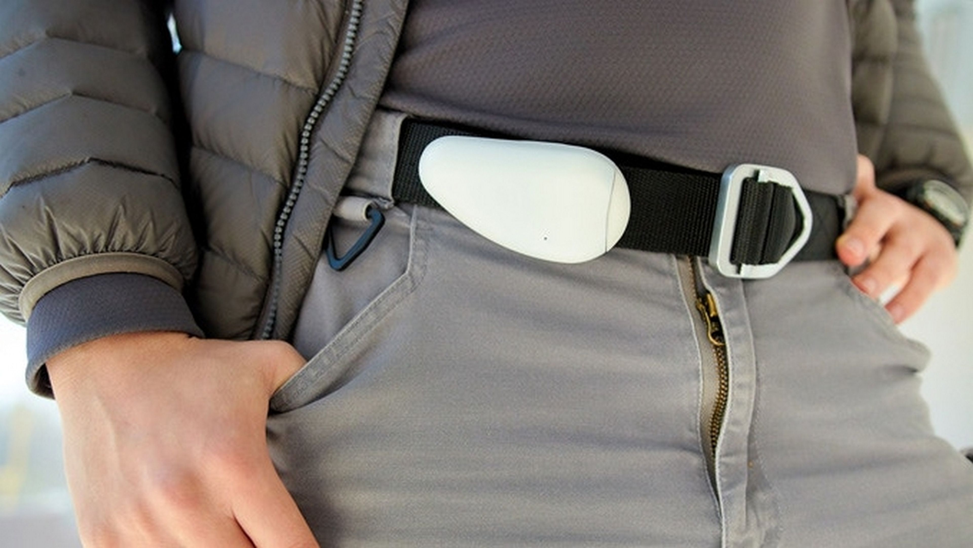 Go.C, el nuevo wearable para llevar líquido higienizante en el cinturón