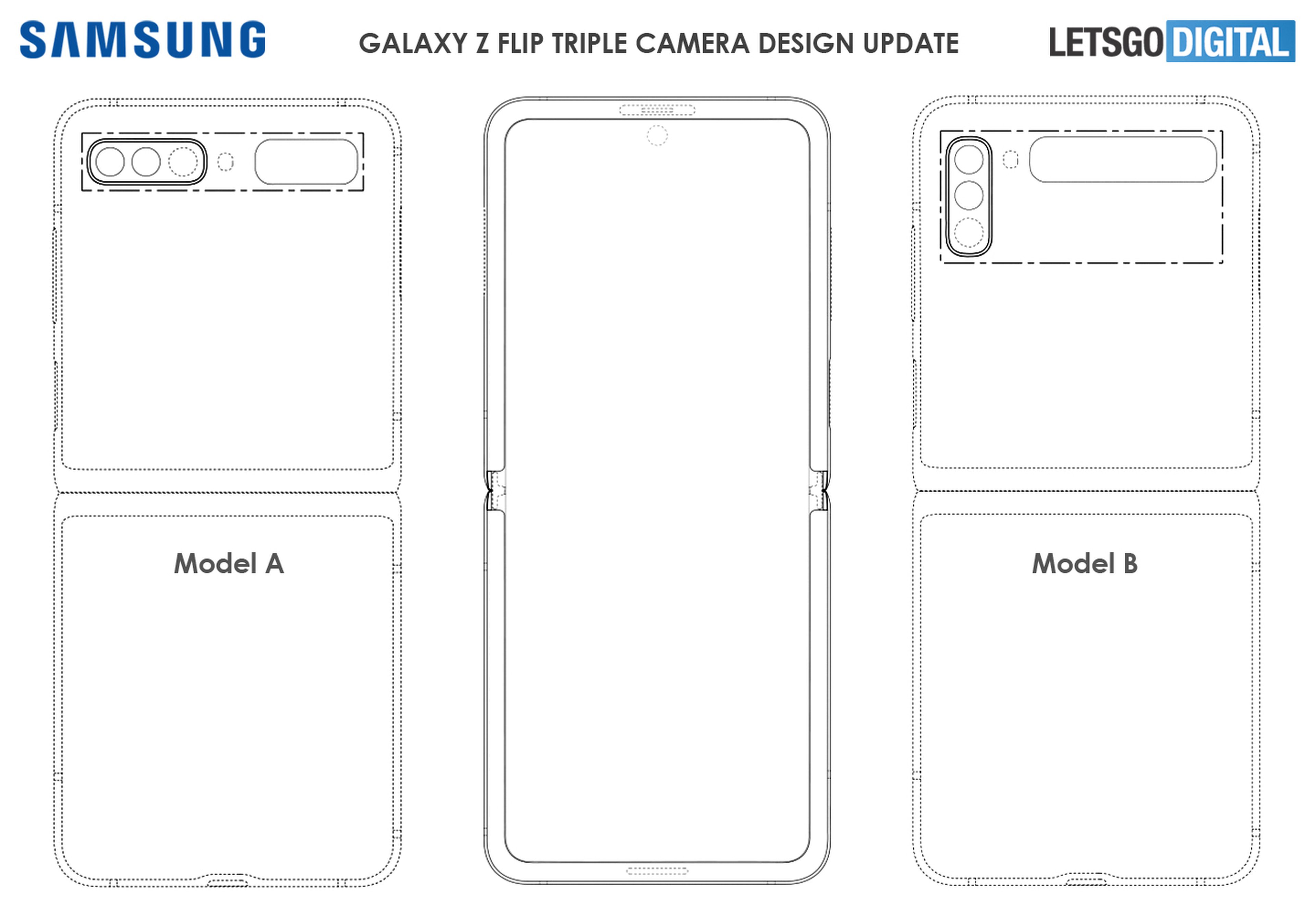 Patente Galaxy Z Flip 2