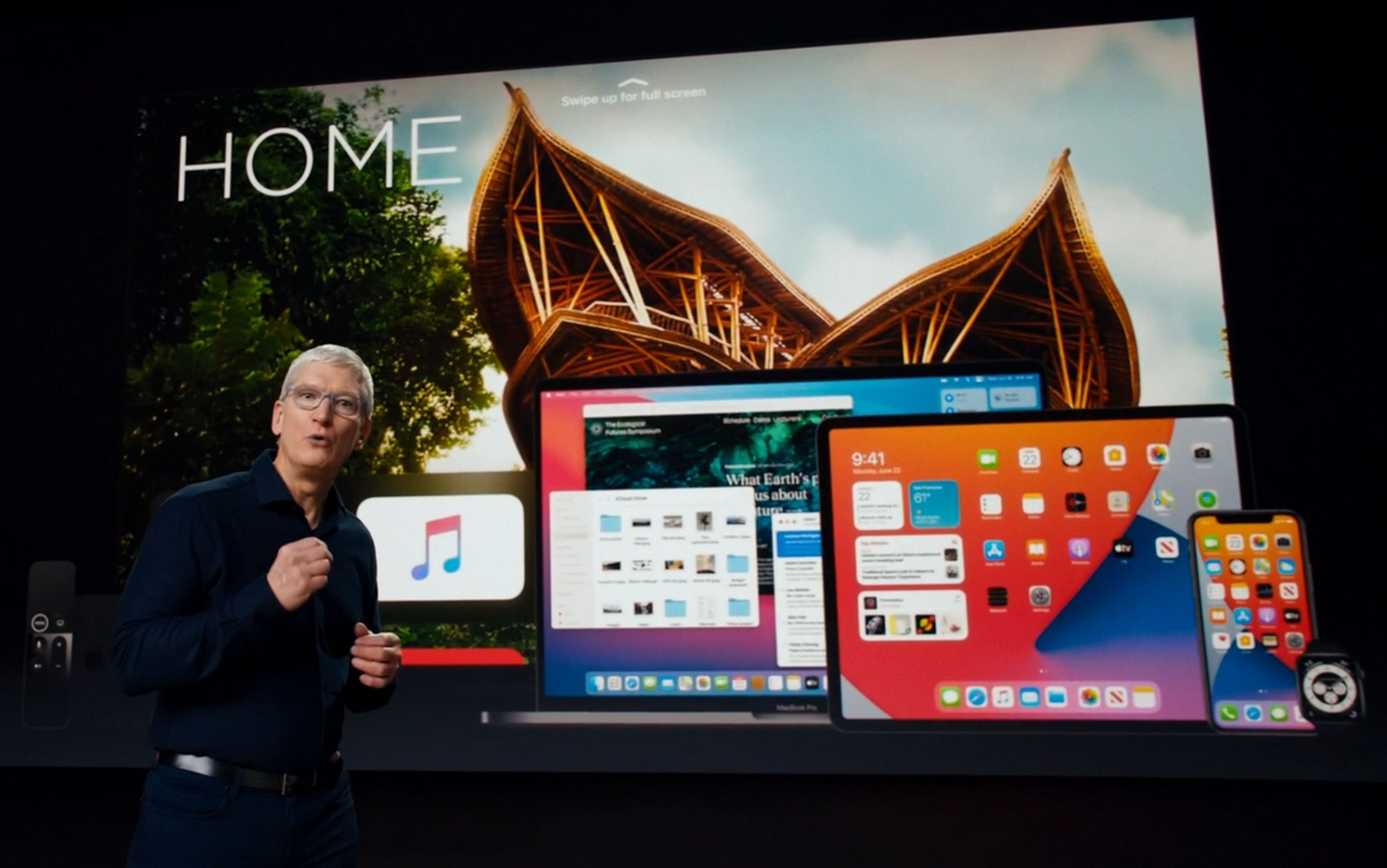 Apple presentó ayer todas estas novedades: iOS 14, macOS Big Sur, arquitectura ARM y más