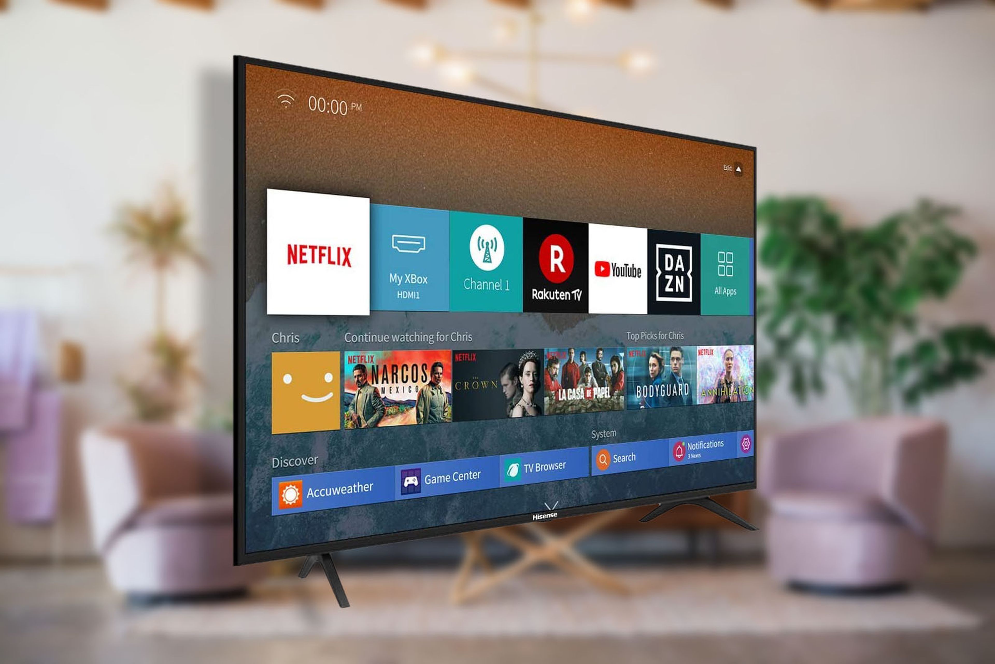 El precio de esta Smart TV Hisense de 43 pulgadas se desploma en :  Google TV y resolución 4K por menos de 5,000 pesos y hasta con MSI
