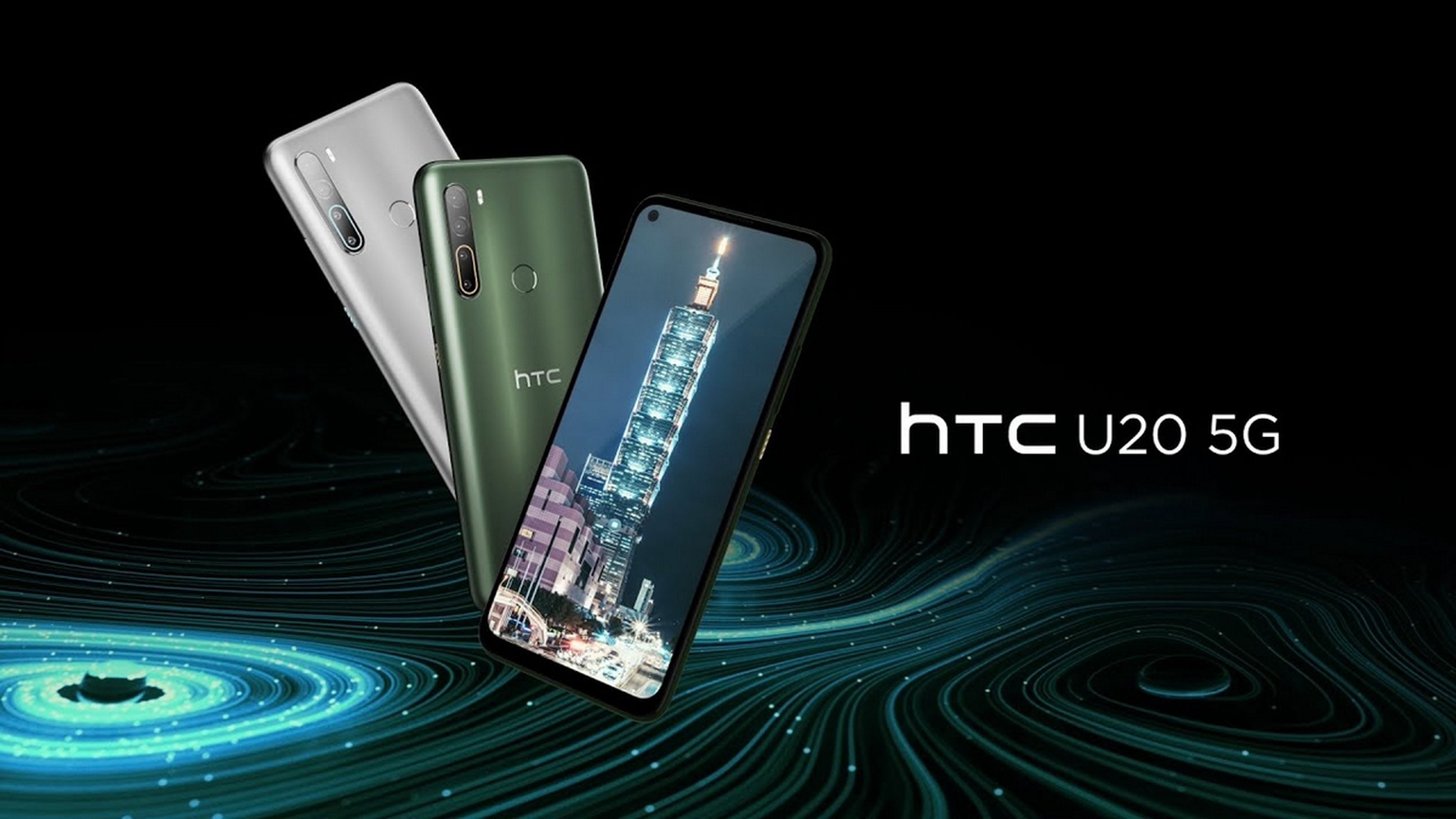 HTC U20 5G, el primer móvil con conexión 5G de HTC