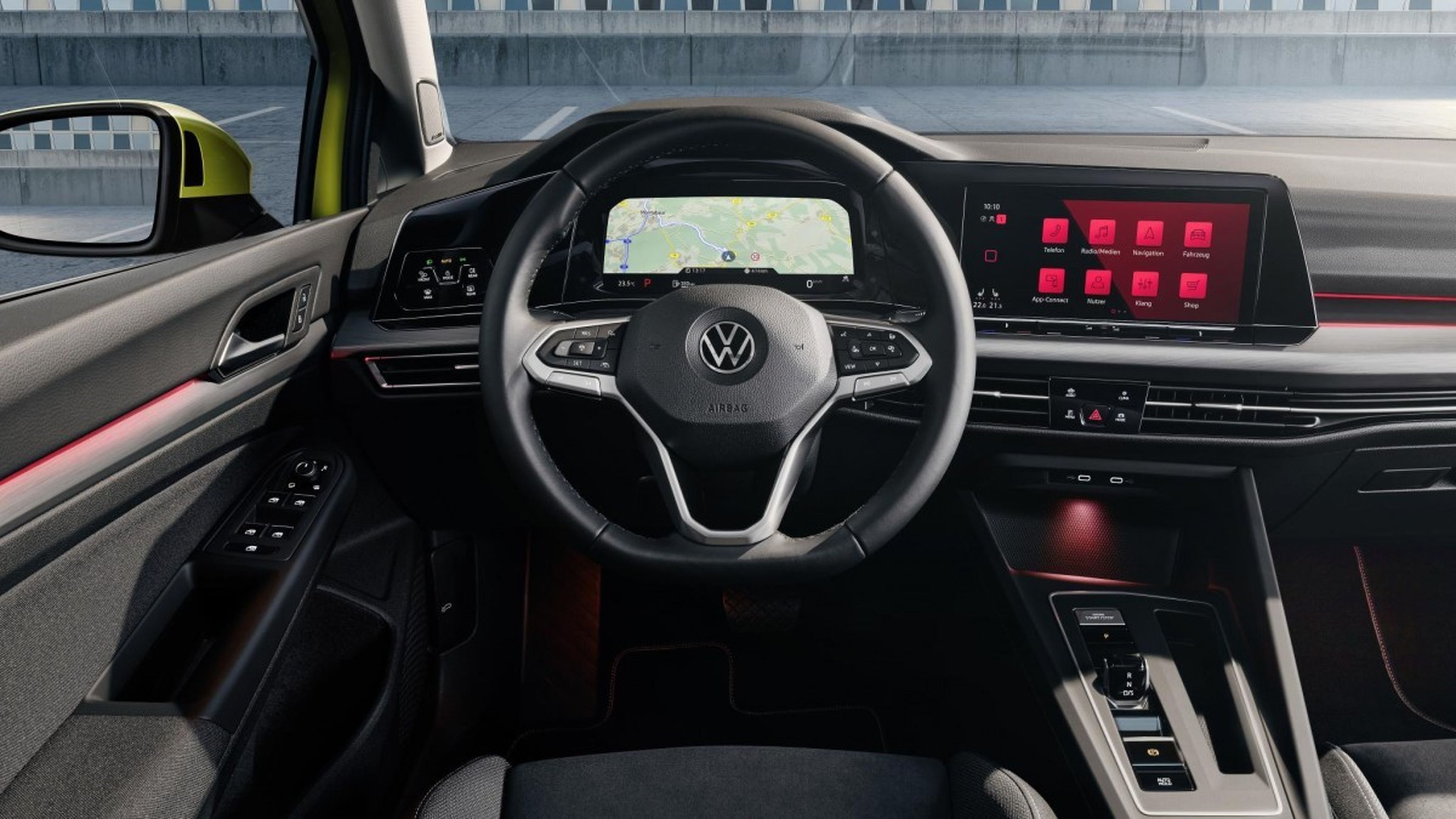 Nuevo Volkswagen Golf 8, esta es la tecnología que estrena en su interior