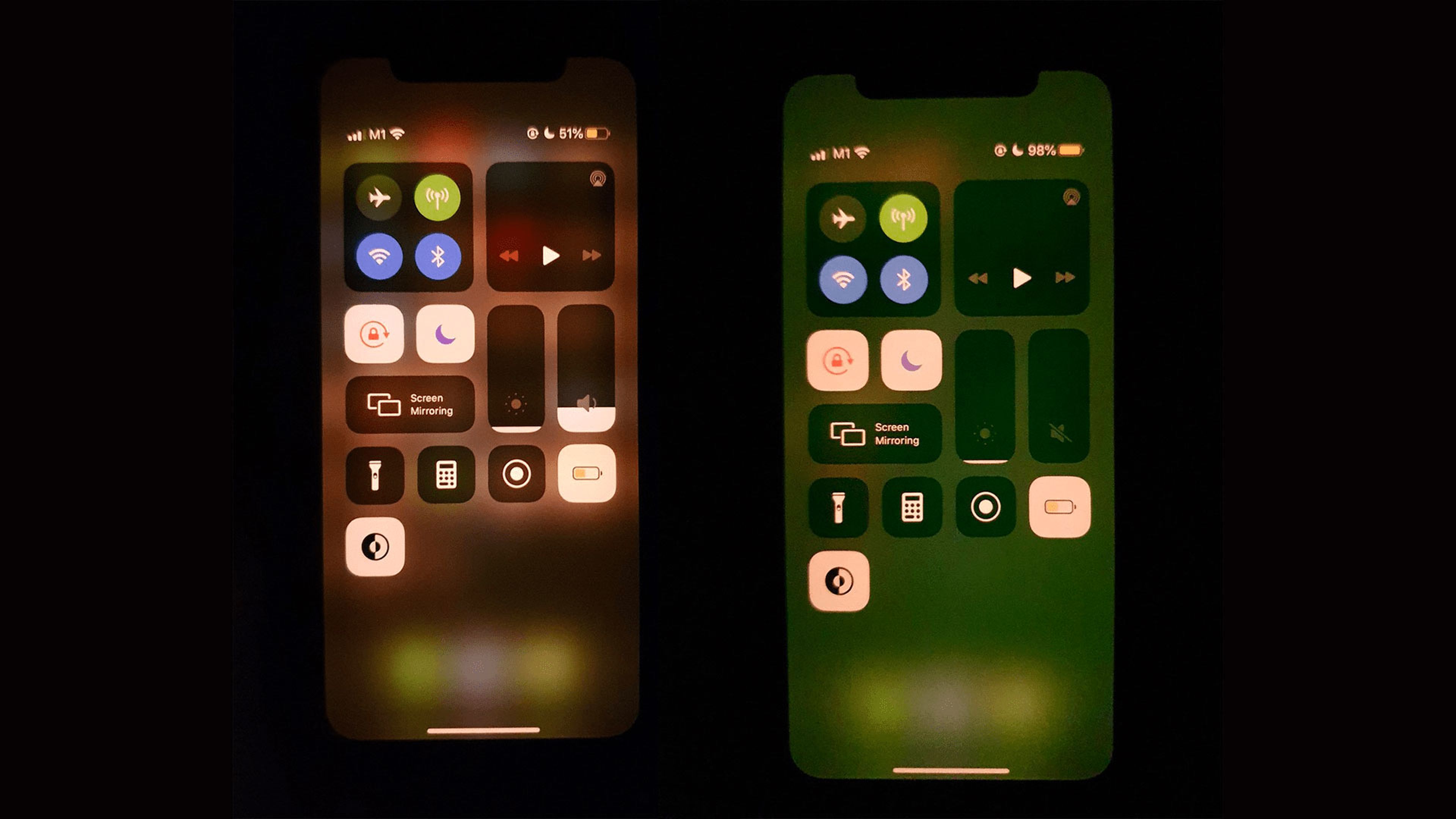 Este fallo hace que la pantalla de tu iPhone 11 cuente con tonalidades  verdes, y no hay solución