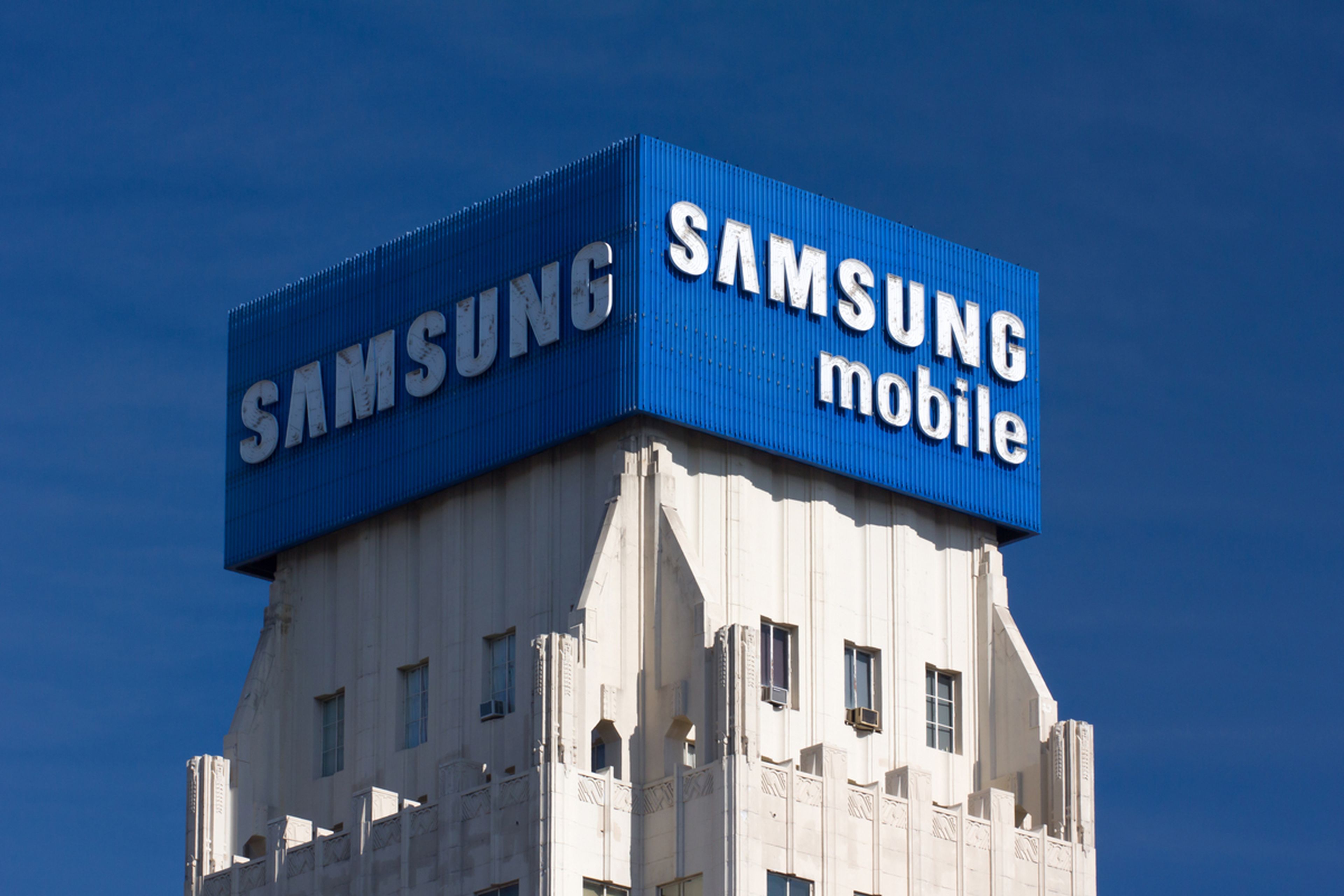 Samsung logo edificio