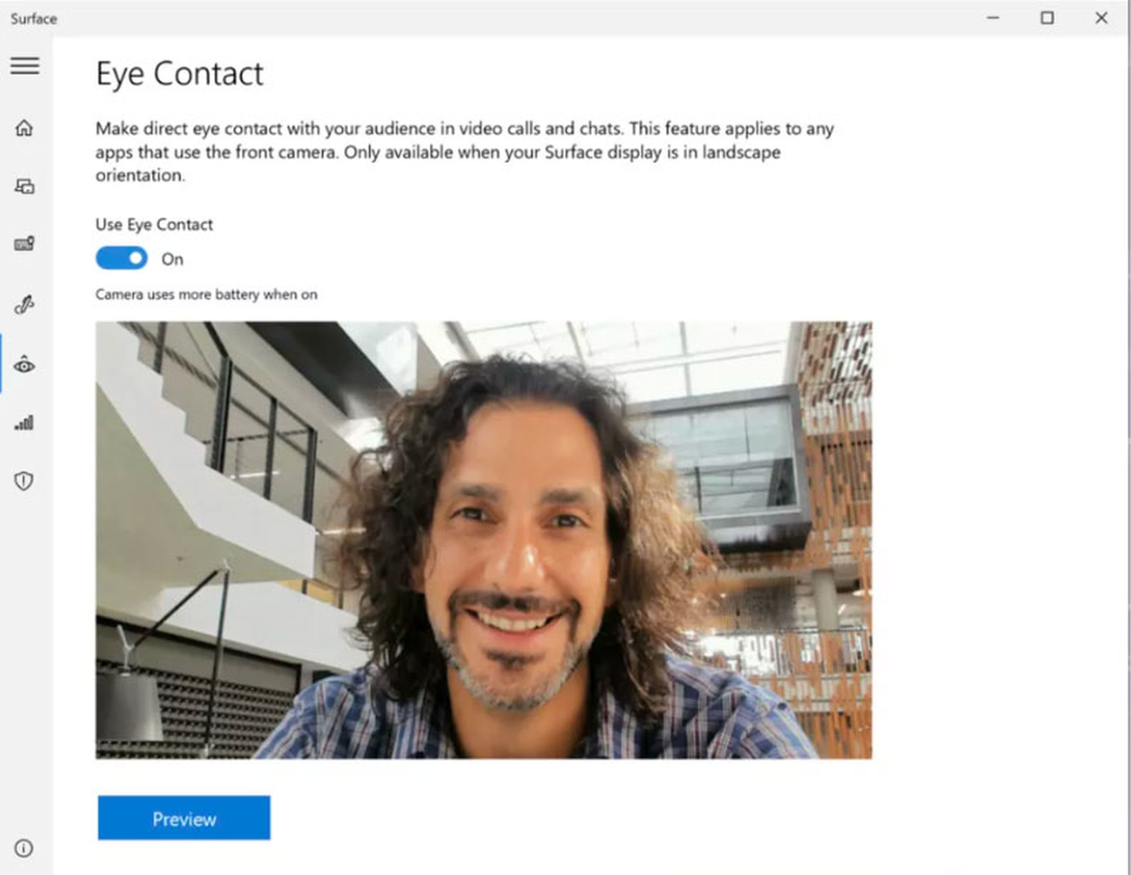 Eye Contact de Microsoft