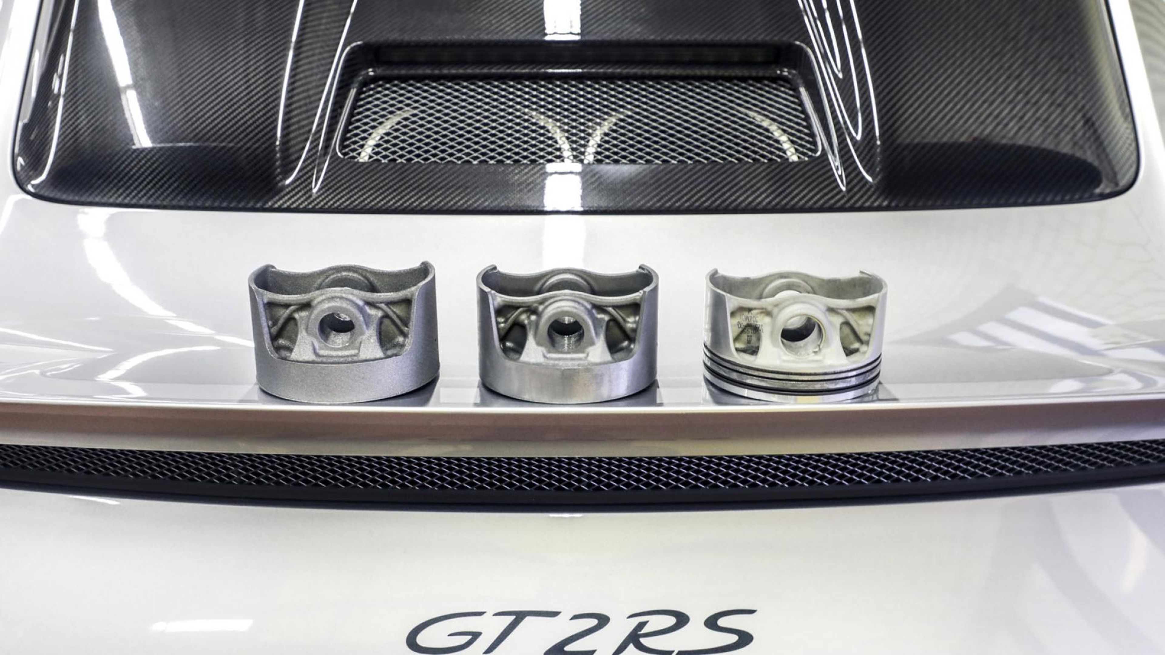 Pistones impresión 3D Porsche 911 GT2 RS