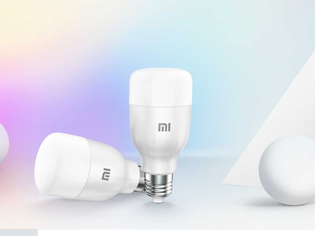 Las bombillas inteligentes de Xiaomi están a un precio tremendo