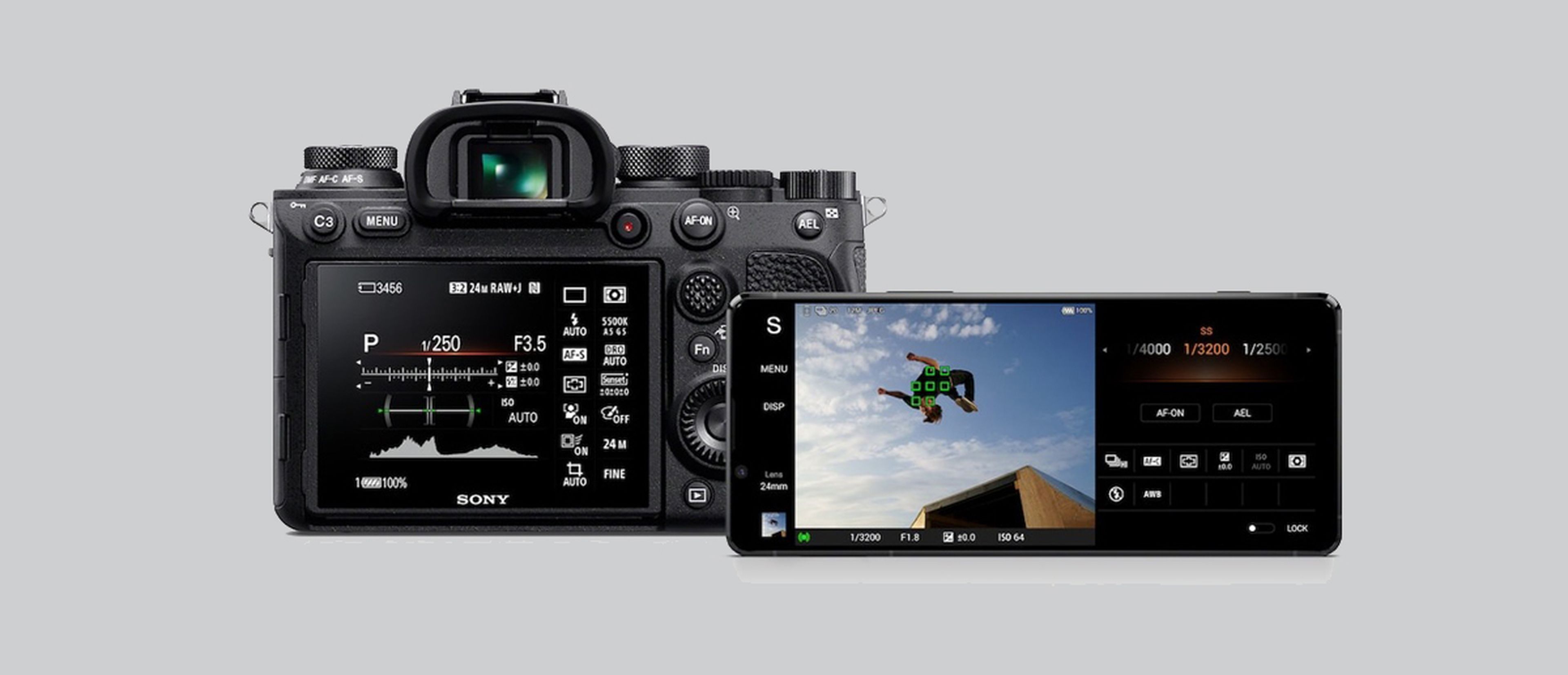 Aplicación Photo Pro de Sony