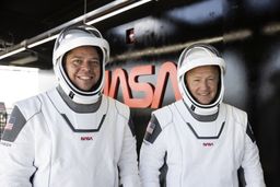 NASA astronauts on the mission with SpaceX