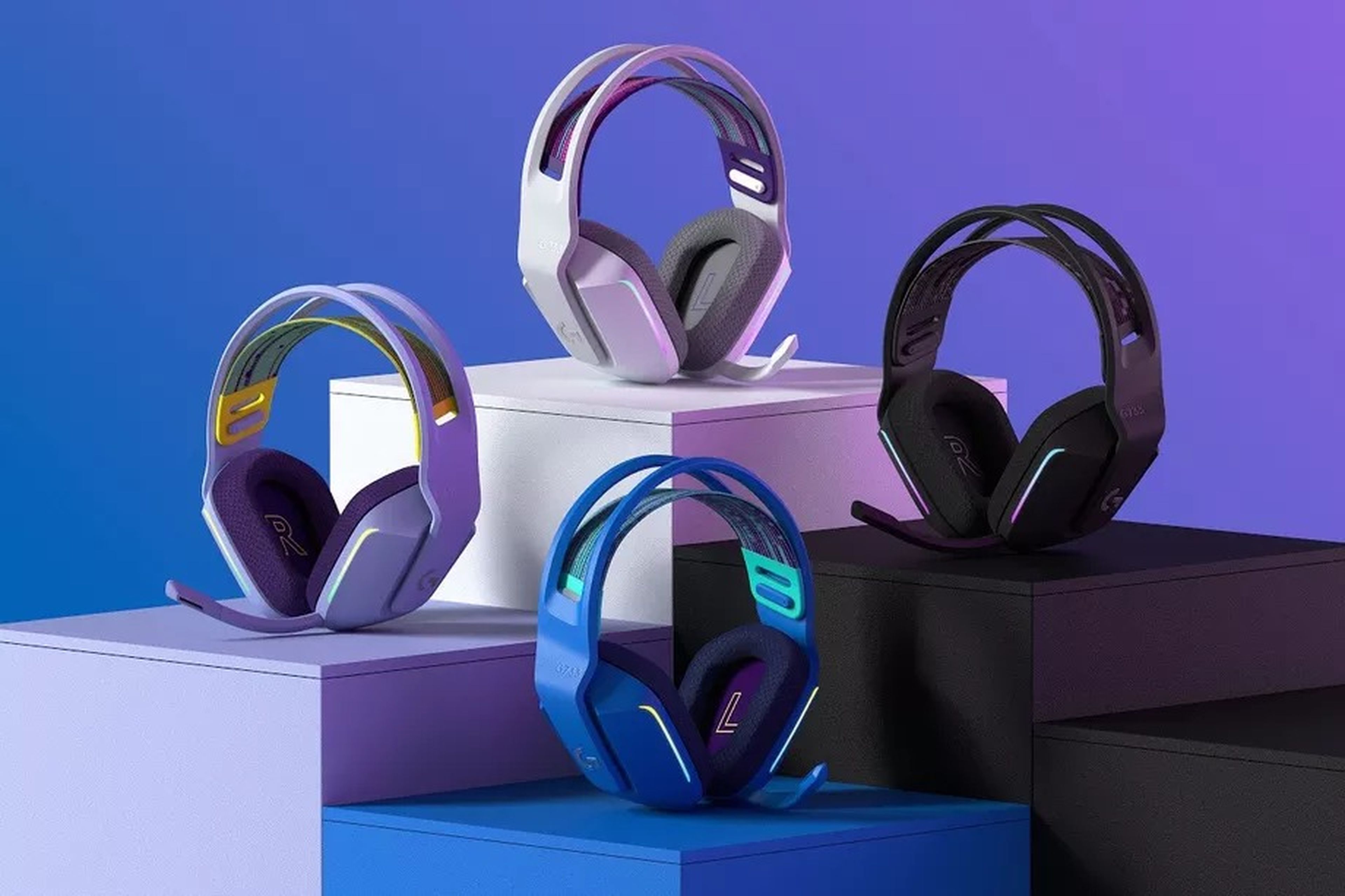 Auriculares Logitech colores