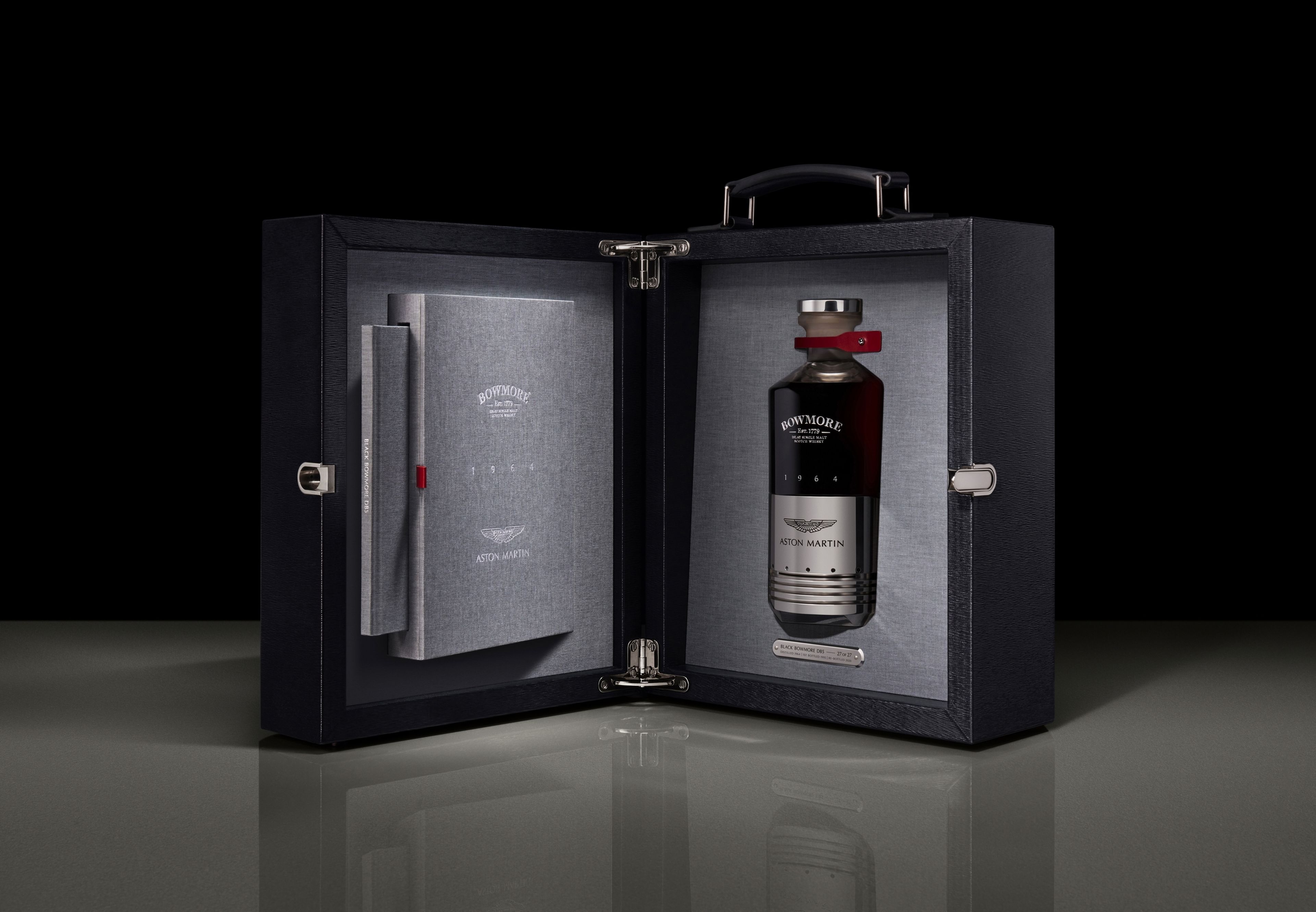 La botella de whisky hecha con pistón de Aston Martin que cuesta 55.000 euros