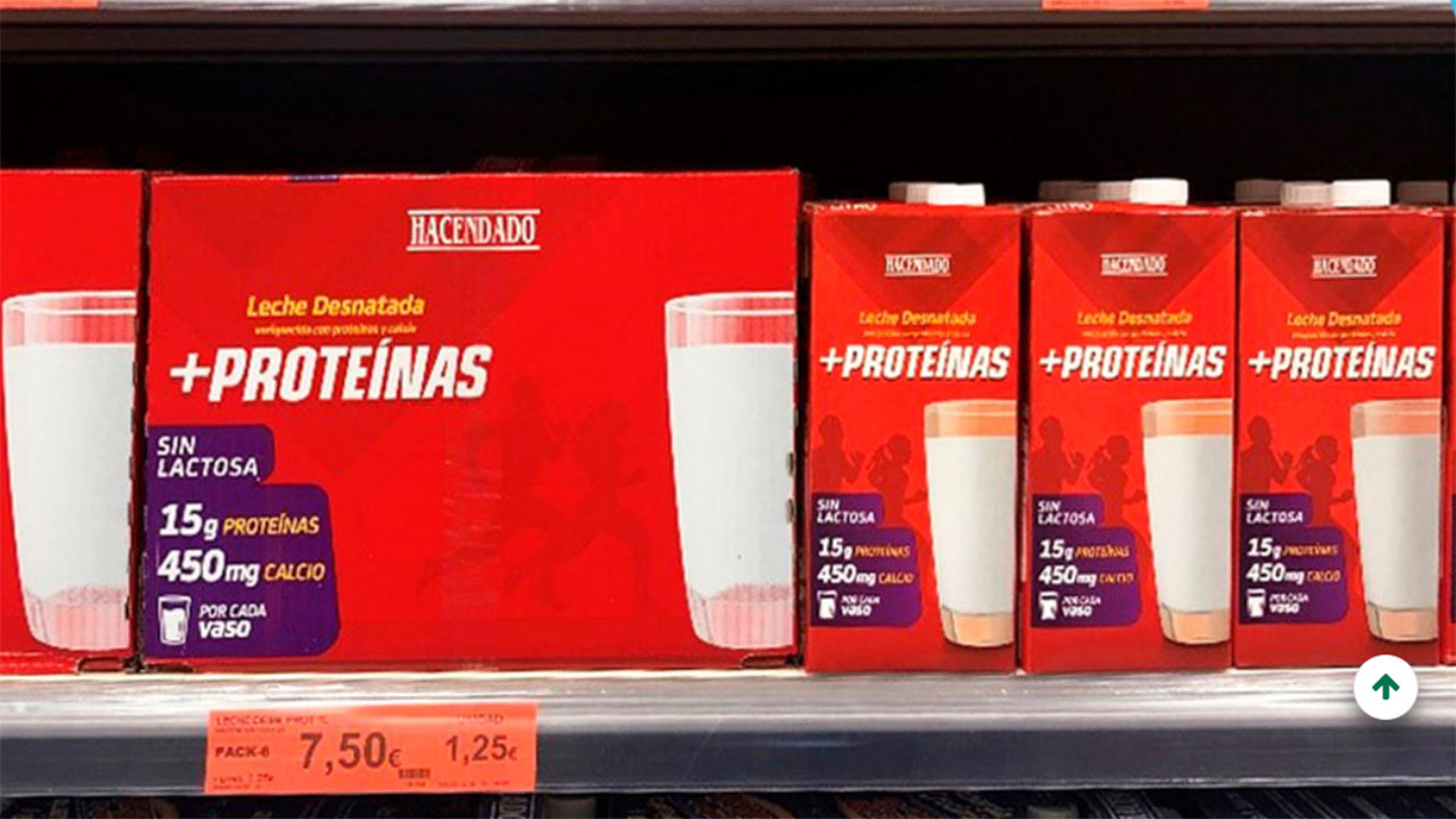 Leche +Proteínas de Mercadona